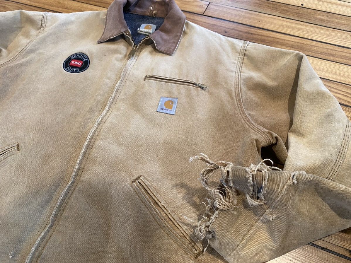 Carhartt Vintage Blanket lined Detroit jacket Size US XL / EU 56 / 4 - 4 Thumbnail