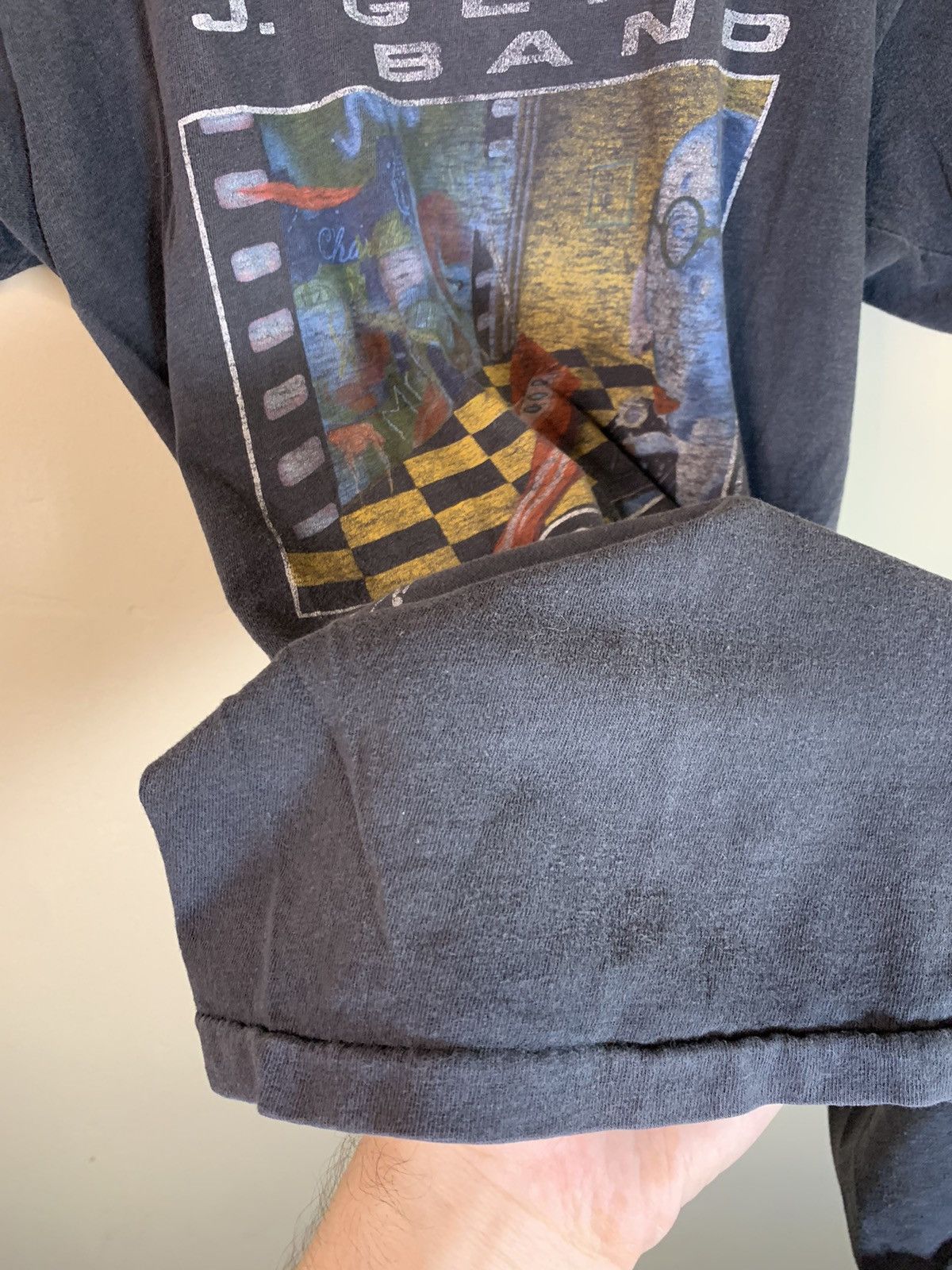 Band Tees × Vintage *RARE* Vintage 1982 J Geils Band Freeze Frame Tour T-Shirt Size US XS / EU 42 / 0 - 6 Thumbnail