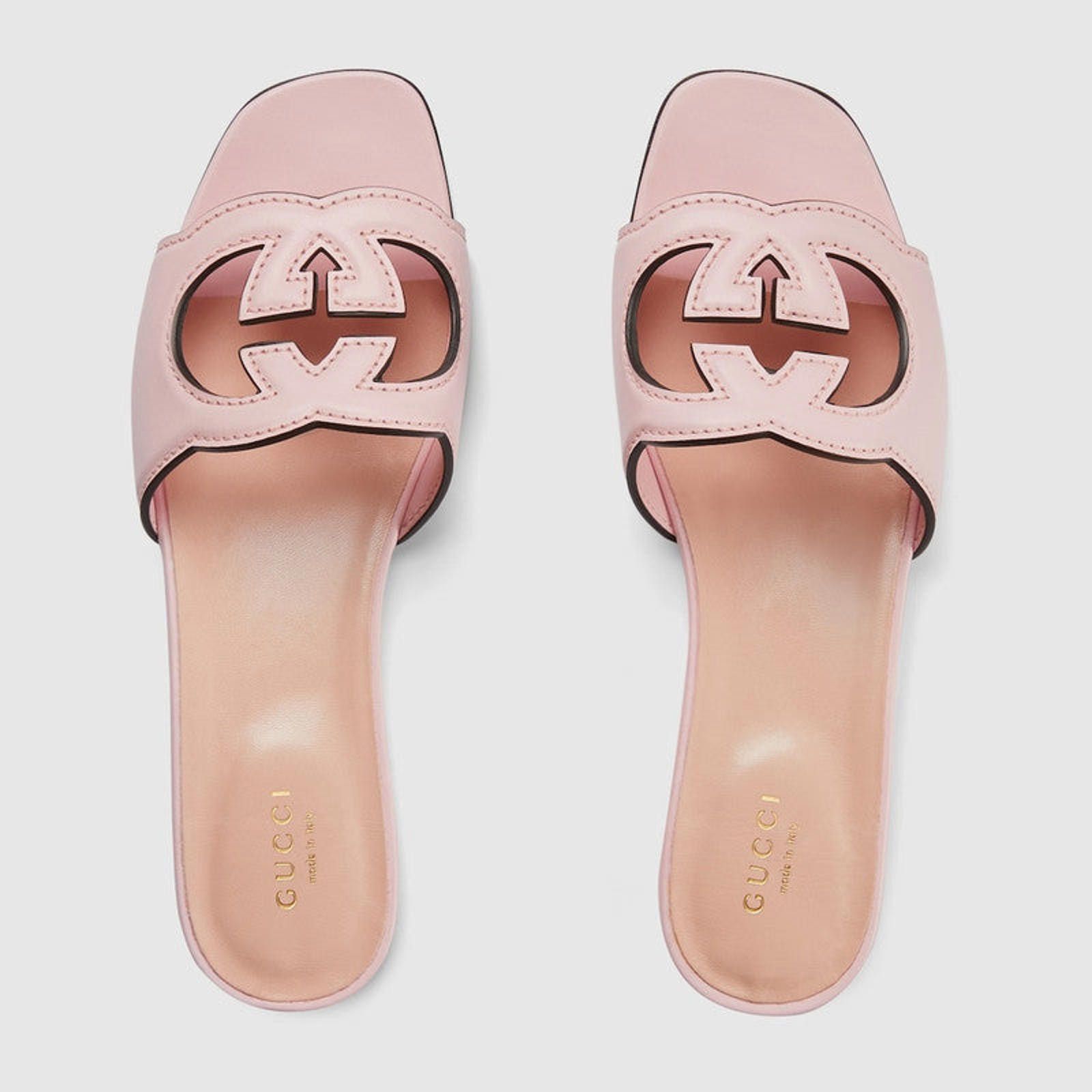 Gucci Gucci Interlocking G Slide Sandals Size US 6 / IT 36 - 2 Thumbnail