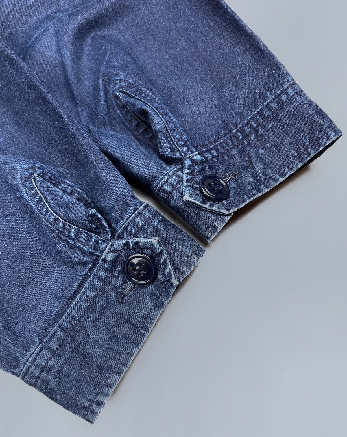 Stevenson Overall Co. The Stevenson Overall Co Japan Denim Overshirt Shirt Size L Size US L / EU 52-54 / 3 - 11 Thumbnail