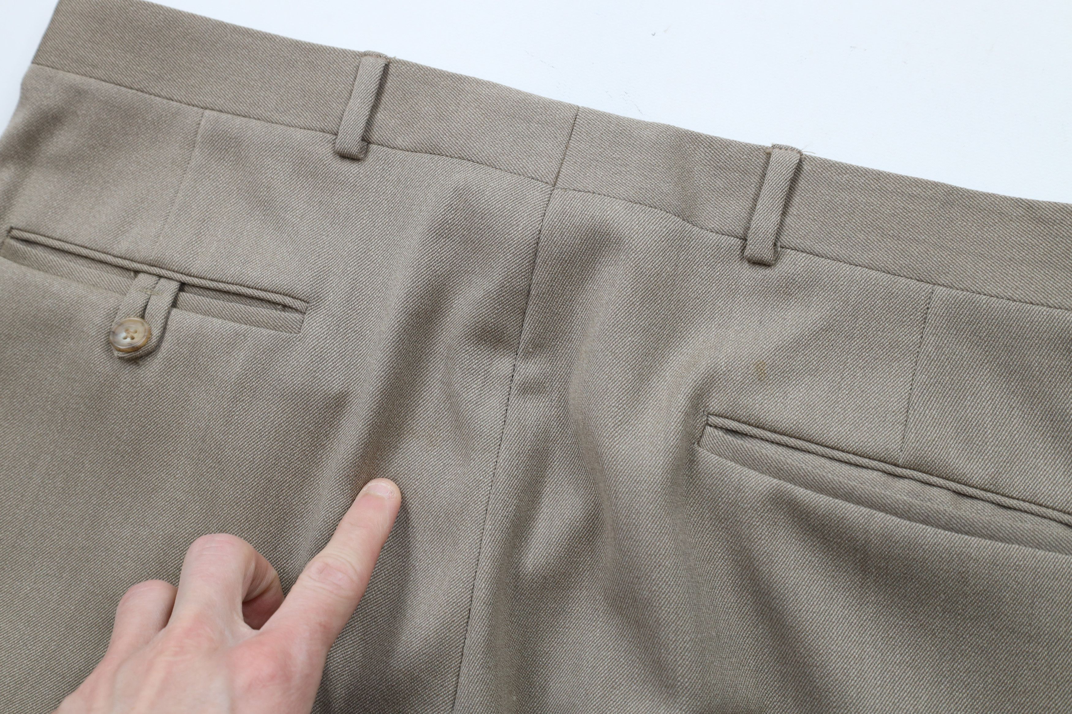 Vintage Vintage 70s Streetwear Cuffed Wide Leg Chino Pants USA Size US 34 / EU 50 - 14 Thumbnail