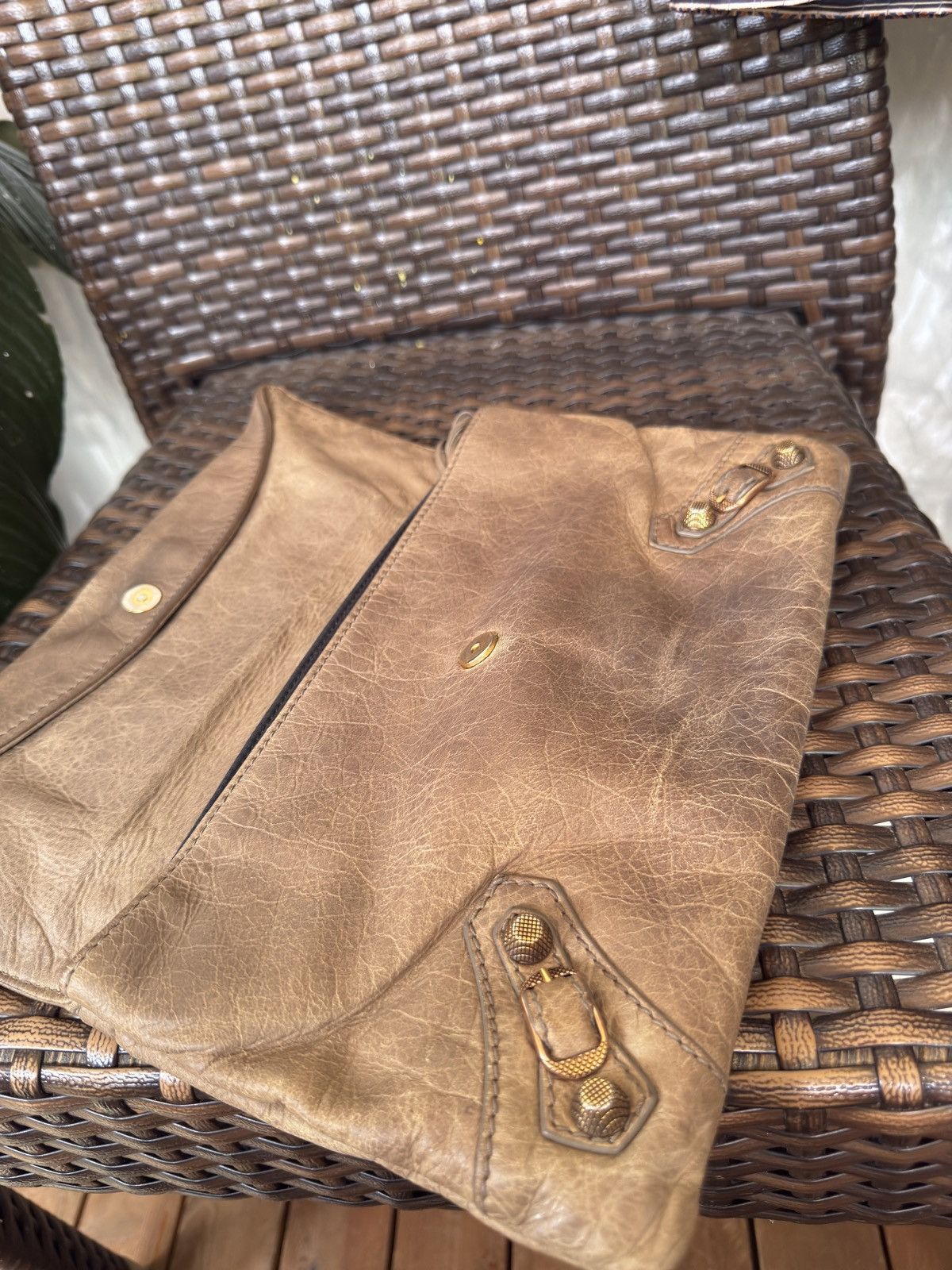 Balenciaga Balenciaga City Envelope Clutch, Size ONE SIZE - 4 Thumbnail