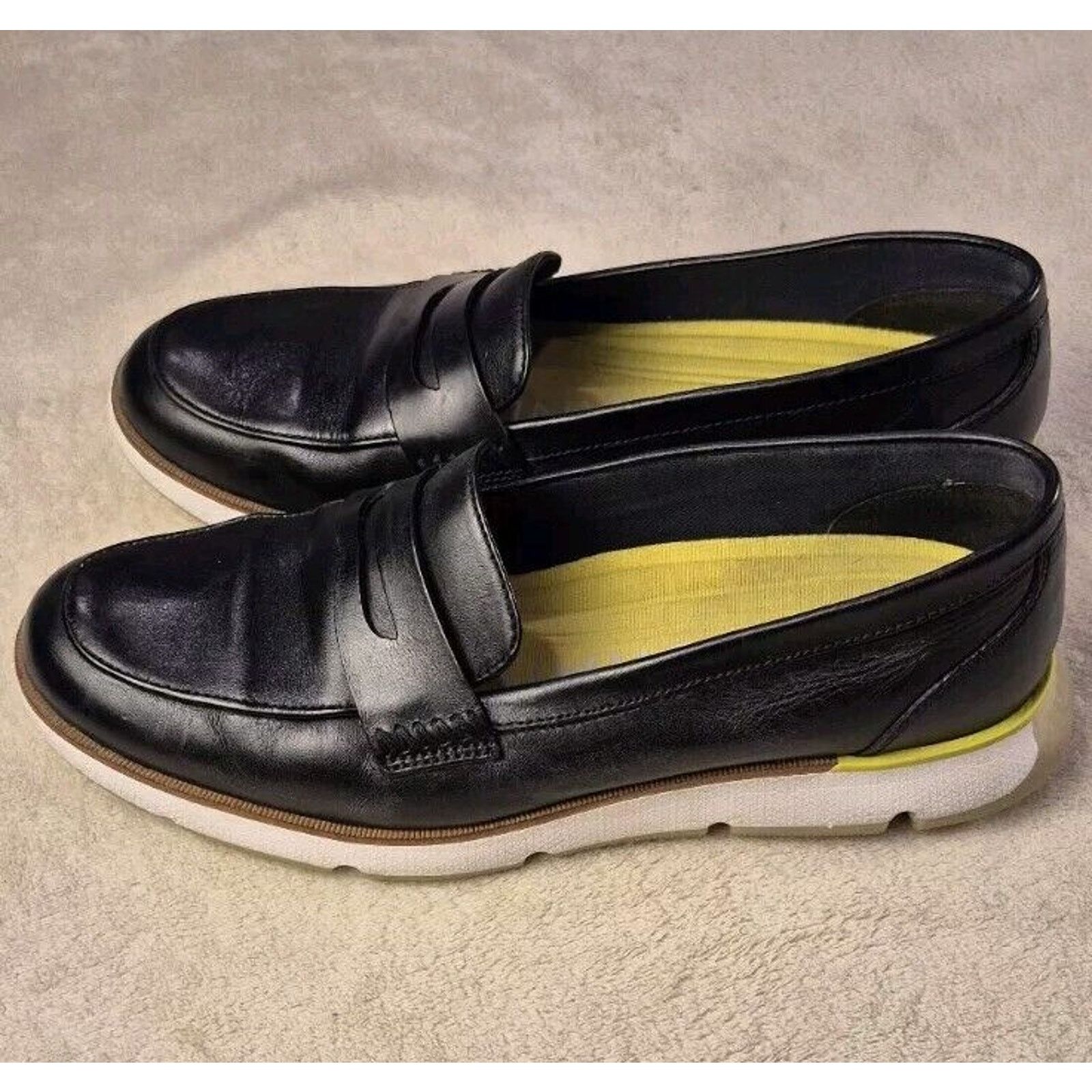 Cole Haan Cole Haan Womens Shoes 4. Zerogrand Loafer Black Leather 8.5 Size US 8.5 / IT 38.5 - 2 Thumbnail