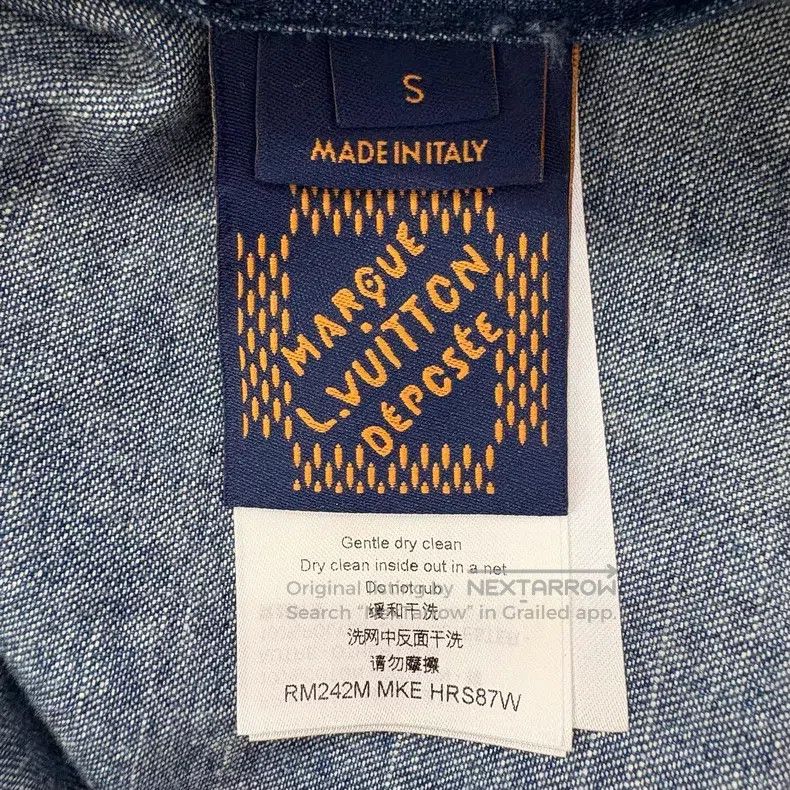 Louis Vuitton Louis Vuitton Fei Dong Co-branded Logo Embroidered Single Size US S / EU 44-46 / 1 - 4 Thumbnail