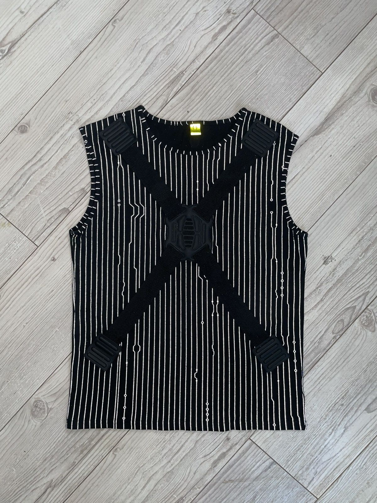 Japanese Brand × Vintage Cyberdog bondage reflective t shirt Size US M / EU 48-50 / 2 - 1 Thumbnail