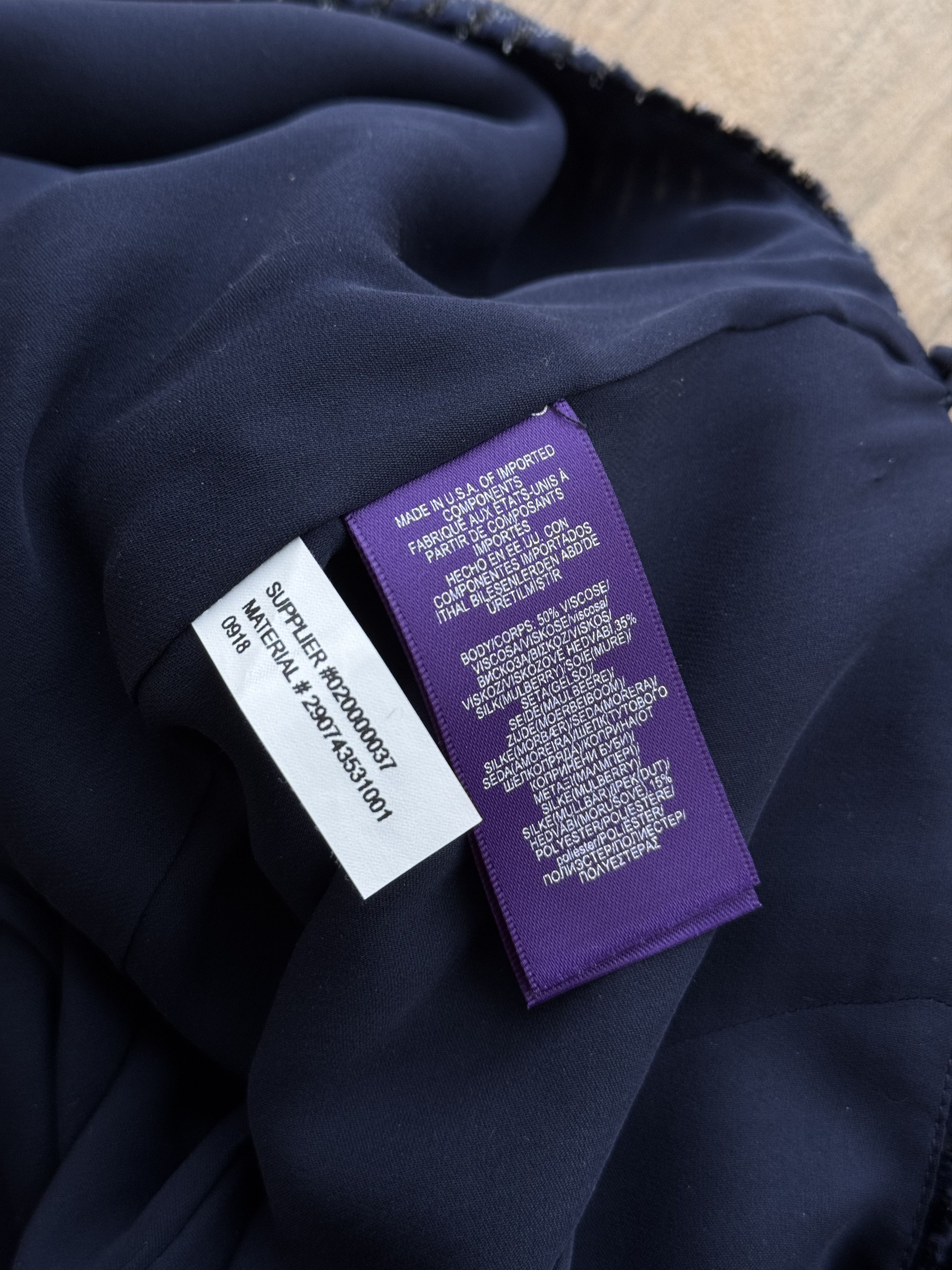 Ralph Lauren Purple Label × Vintage Exclusive Ralph Lauren Purple Label Luxury Sparkle Pants Size 28" / US 6 / IT 42 - 13 Thumbnail