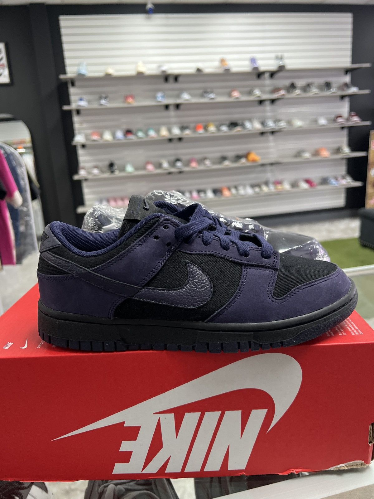 Nike Nike Dunk Low purple ink Size US 7.5 / EU 40-41 - 1 Thumbnail