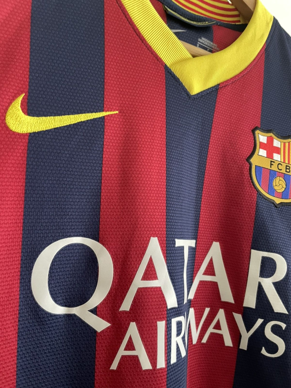 Nike NIKE QATAR AIRWAYS JERSEY Size US S / EU 44-46 / 1 - 2 Thumbnail