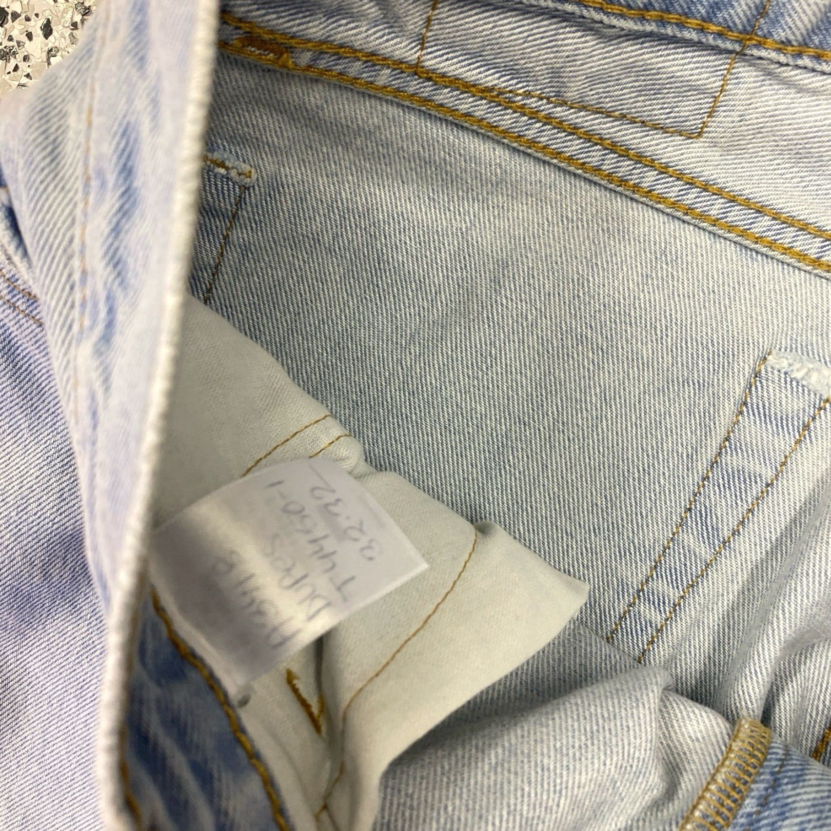 Levi's SAMPLE Levi's Jeans Blue Denim Pants Lightwash 32x32 Levi's 502 Regular Jeans Mens 32 Blue 90s City Classic Denim Size US 32 / EU 48 - 3 Thumbnail