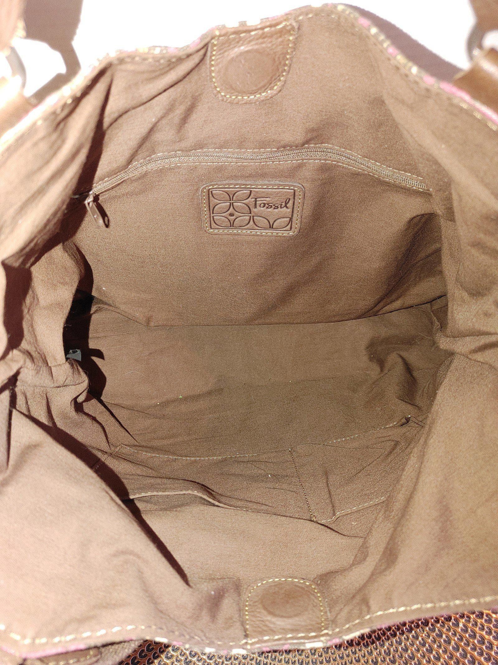 Fossil Fossil Finish Canvas Shoulder Bag Size ONE SIZE - 5 Thumbnail