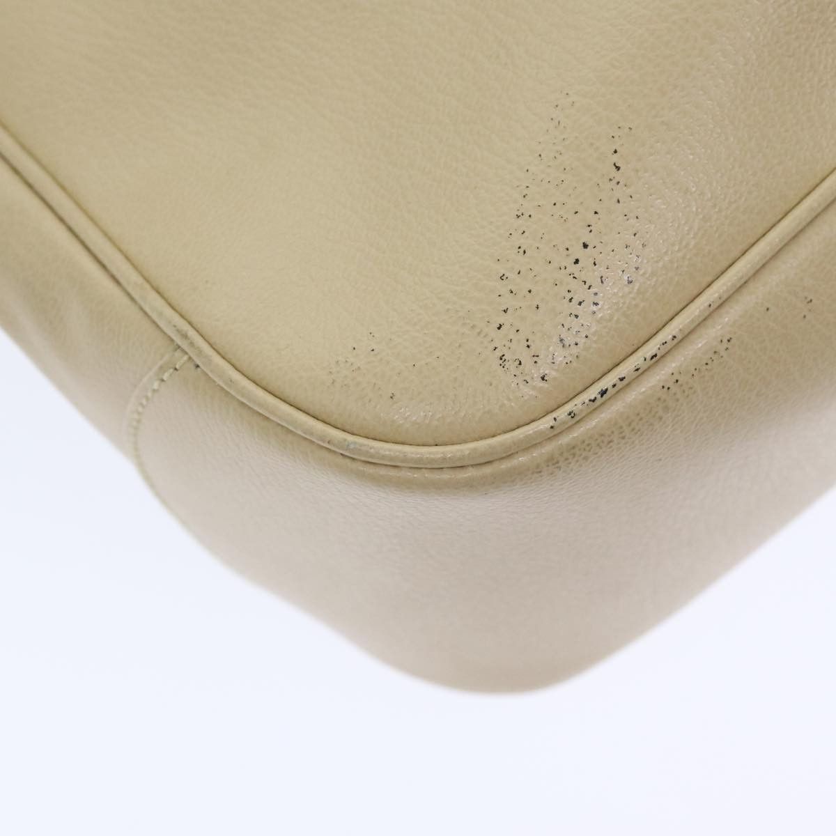 Salvatore Ferragamo Salvatore Ferragamo Gancini Shoulder Bag Leather Beige Gold Size ONE SIZE - 16 Thumbnail