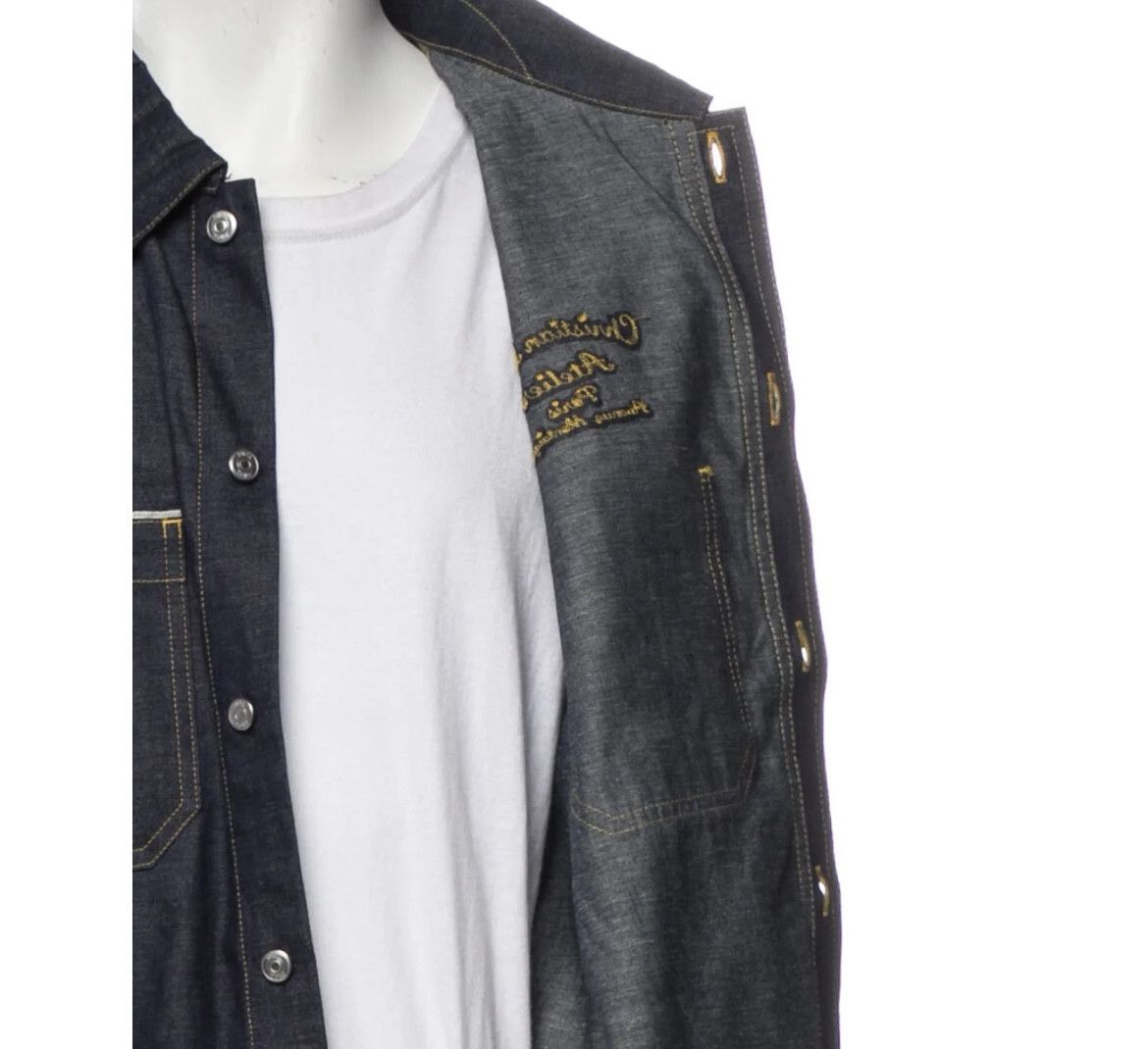 Dior Christian Dior Atelier Denim Shirts Size US S / EU 44-46 / 1 - 1 Thumbnail