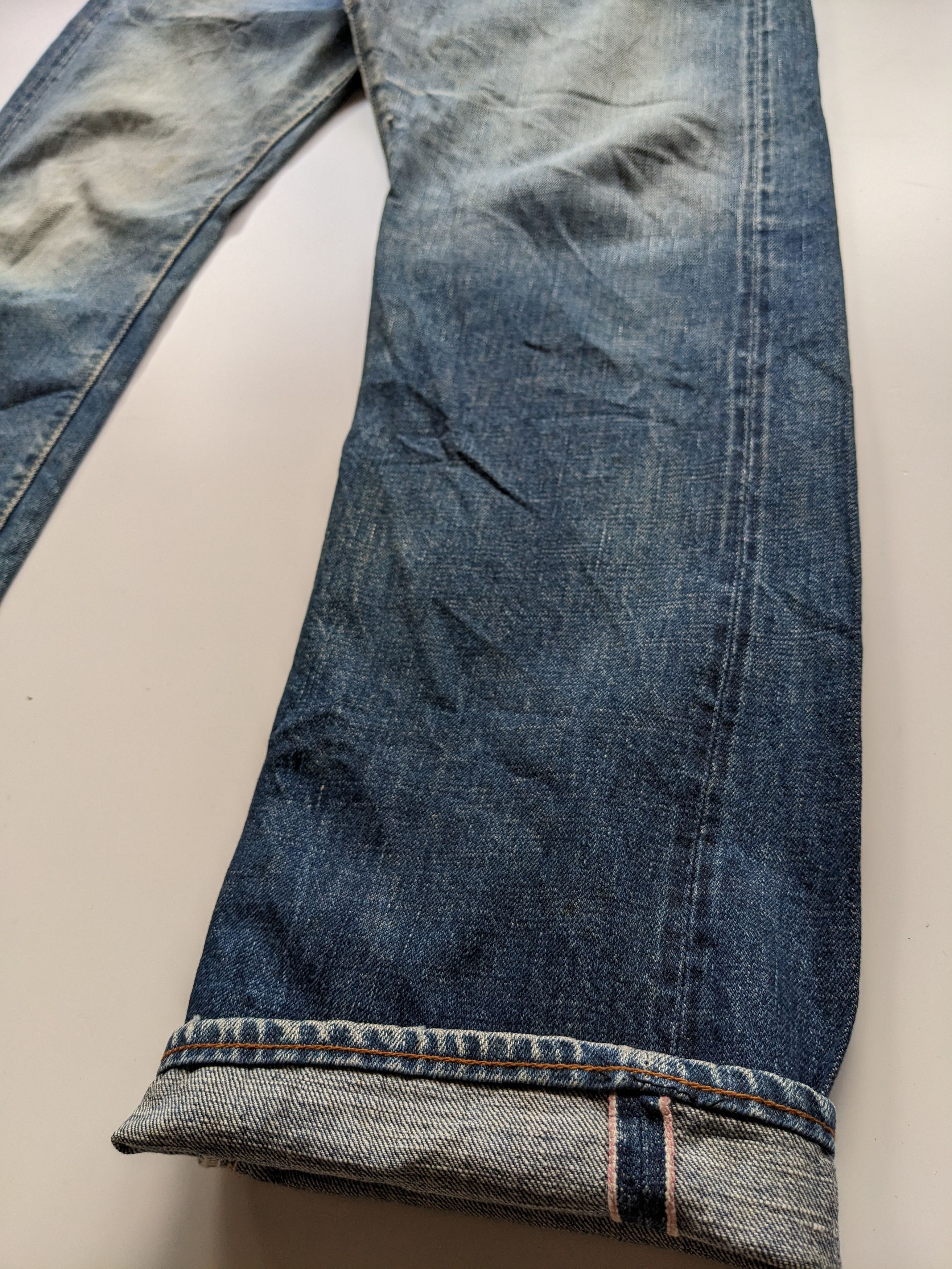 Sugar Cane Sugar Cane faded jeans selvedge jeans Size US 34 / EU 50 - 7 Thumbnail