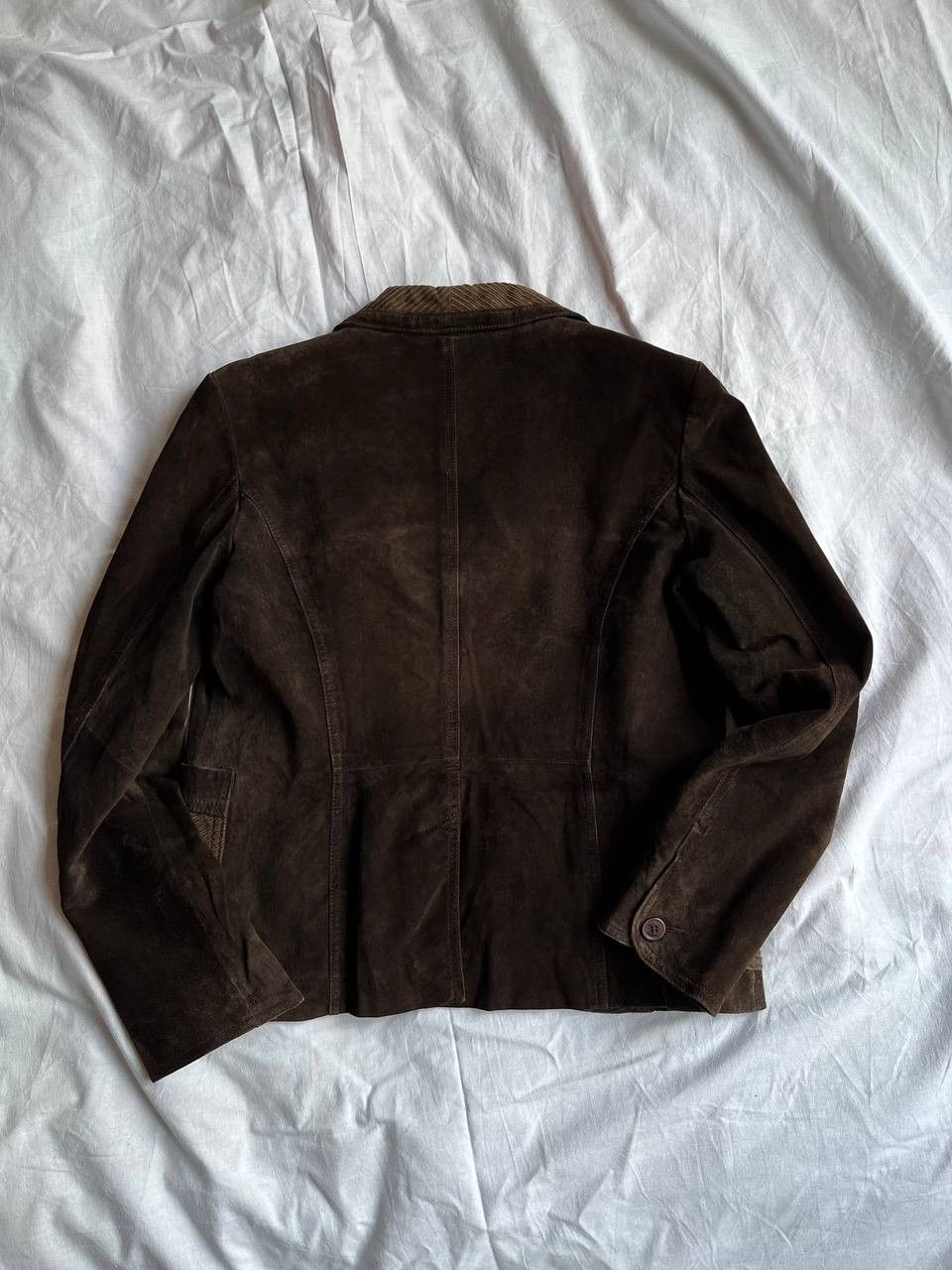 ARMA × Vintage Arma vintage chocolate brown leather pigskin jacket blazer Size M / US 6-8 / IT 42-44 - 5 Thumbnail