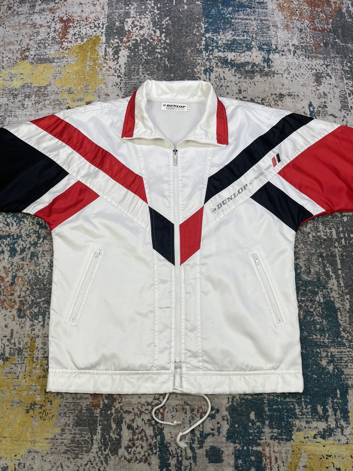 Dunlop Vtg Dunlop Pro Windbreaker Jackets Size US S / EU 44-46 / 1 - 9 Thumbnail