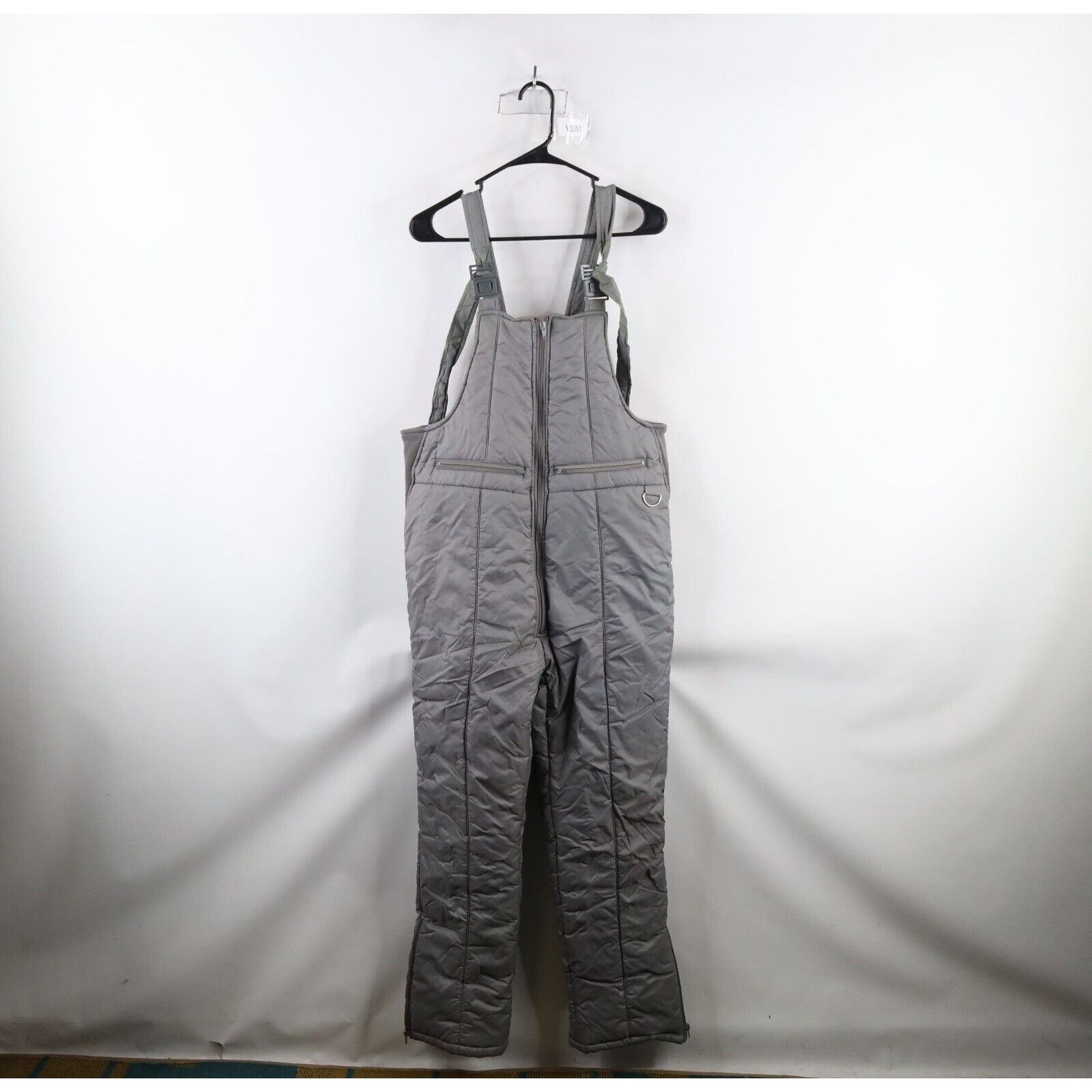 Vintage Vintage 70s Streetwear Faded Insulated Puffer Snow Pants Size 28" / US 6 / IT 42 - 1 Thumbnail