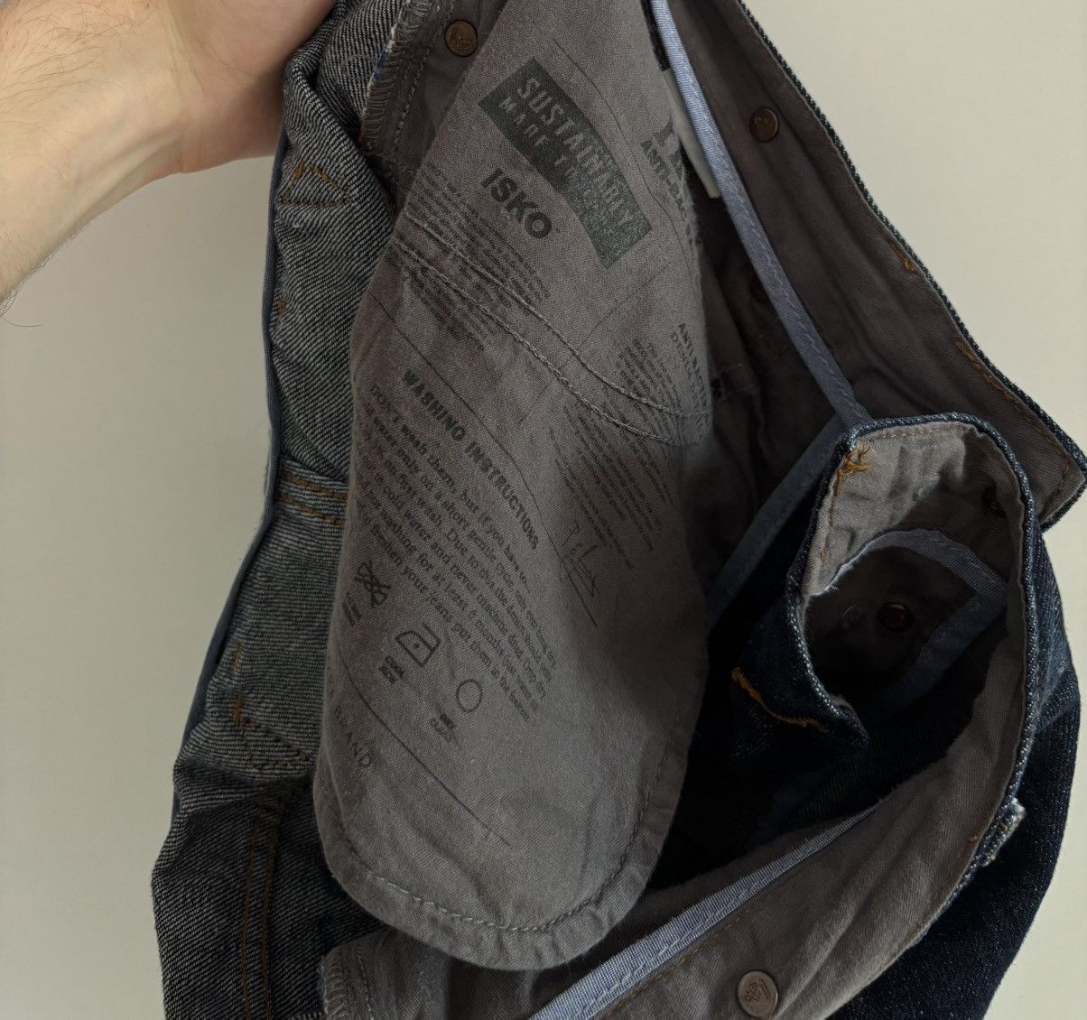 &SONS & SONS Denim Selvage Japanese Jeans Work Wear Engineered Size US 32 / EU 48 - 11 Thumbnail