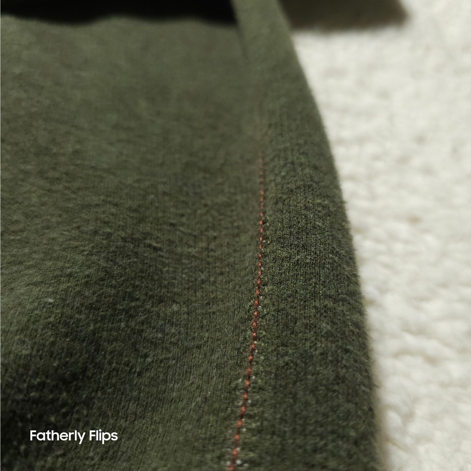 Tommy Bahama Tommy Bahama XL Ribbed Quarter Zip Olive Green Sweater Size US XL / EU 56 / 4 - 7 Thumbnail