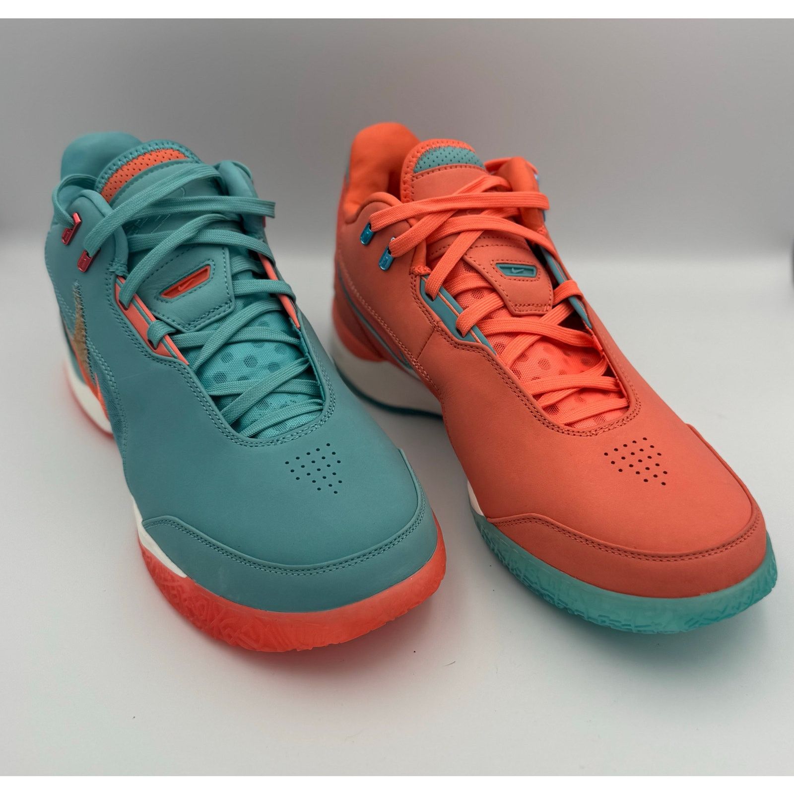 Nike NIKE LEBRON NXXT GEN AMPD “MINERAL BLUE/LIGHT WILD MANGO” Size ONE SIZE - 1 Thumbnail