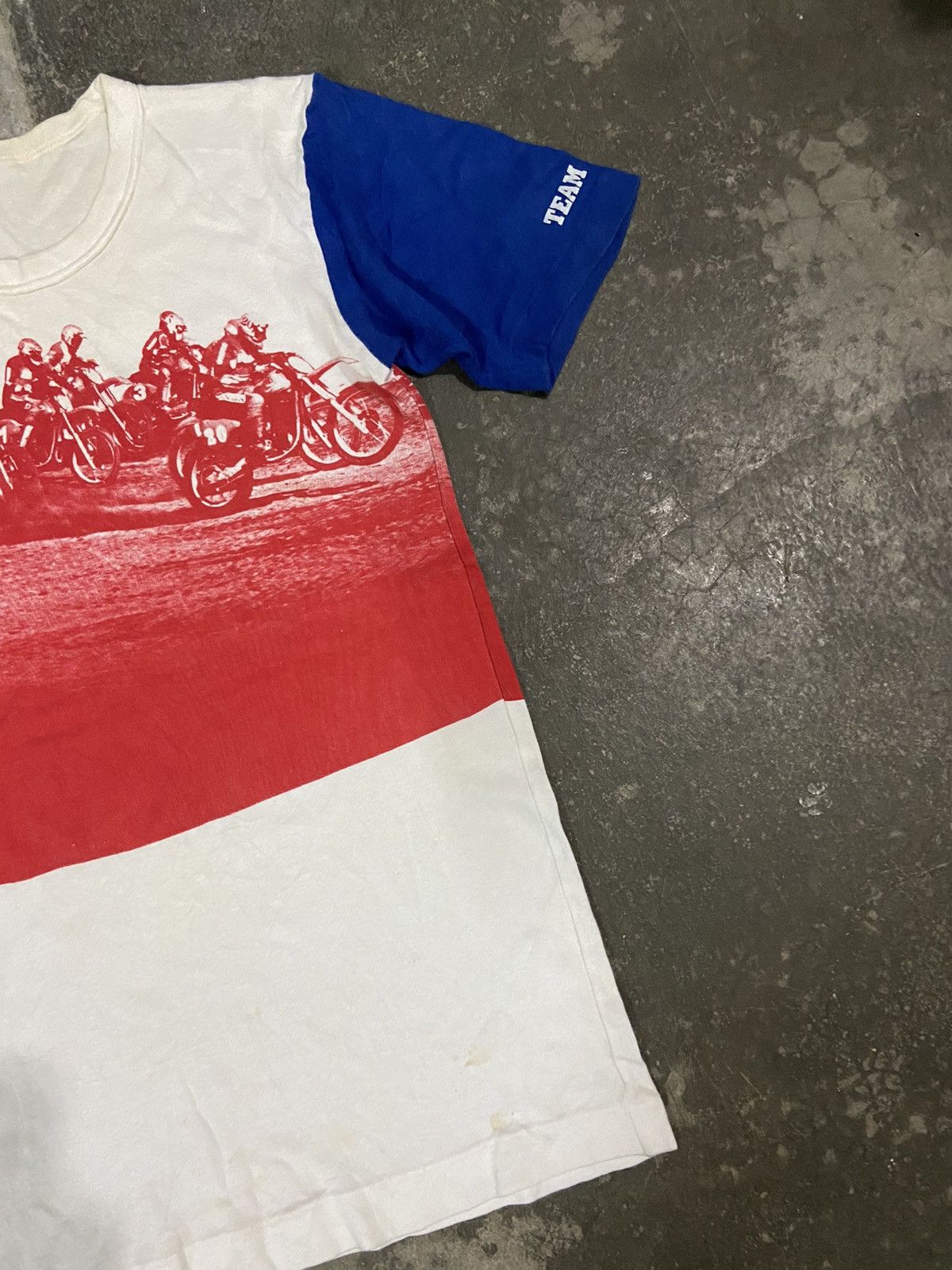 Honda × Vintage Vintage 1980s Team Honda Motocross Rare Graphic Tee Size US XS / EU 42 / 0 - 3 Thumbnail