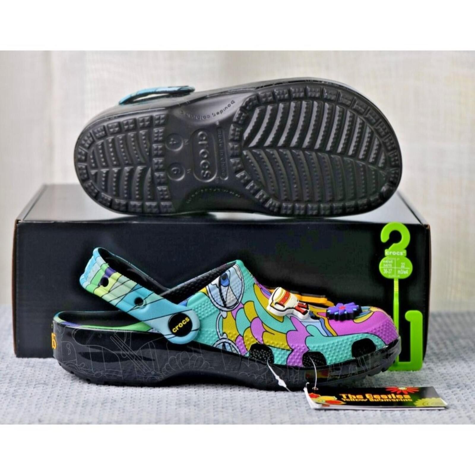 Crocs The Beatles x Crocs Love Classic Clogs | 210895-90H Size US 6 / IT 36 - 10 Thumbnail
