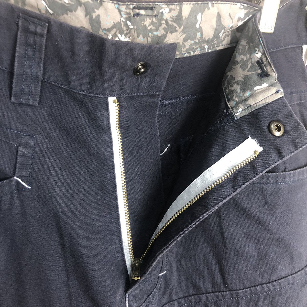 Japanese Brand Filativa Black bush Cargo Multipocket Pants #A83 Size US 32 / EU 48 - 16 Thumbnail