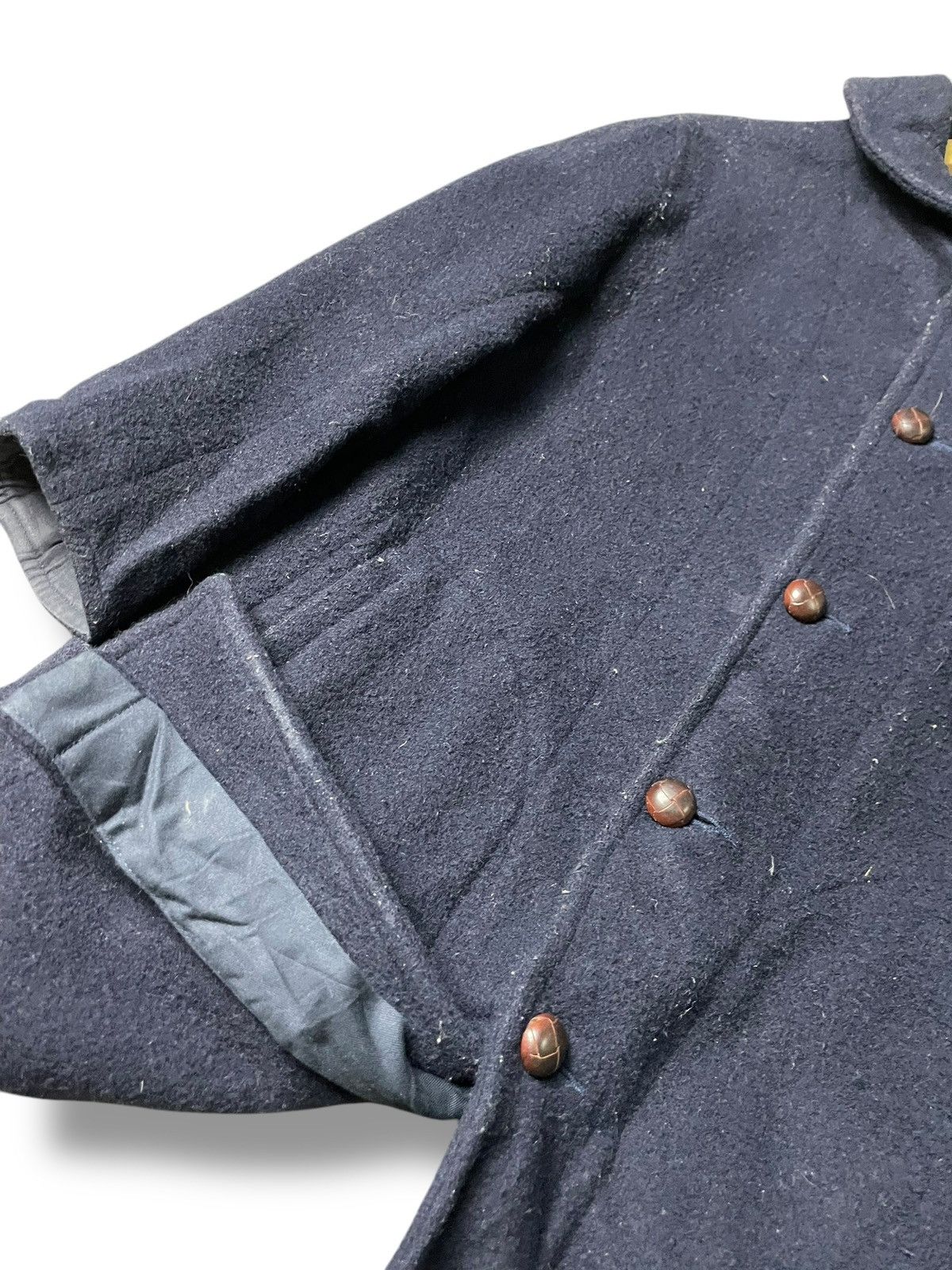 Japanese Brand × Vintage Panton Brand Button Long Wool Coat (70) Size US XS / EU 42 / 0 - 6 Thumbnail