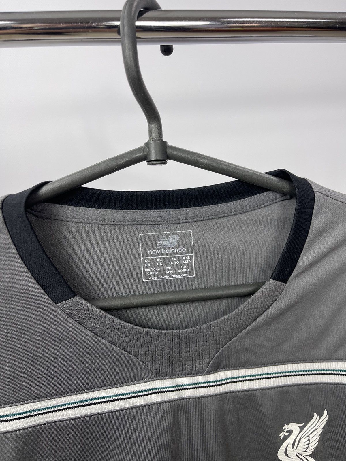 New Balance Liverpool FC Training Shirt Grey Size XL Garuda New Balance Size US XL / EU 56 / 4 - 3 Thumbnail