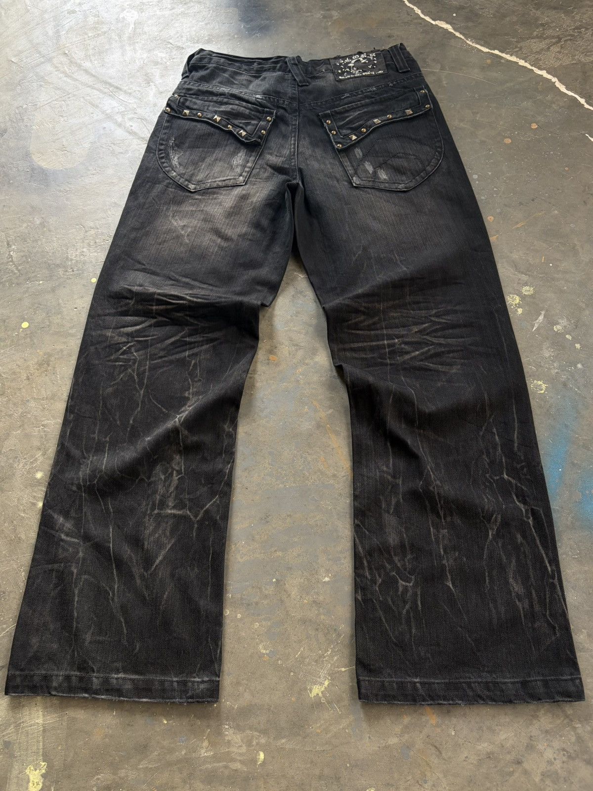 Tornado Mart 2000s glory - studded clawmark pants Size US 32 / EU 48 - 5 Thumbnail