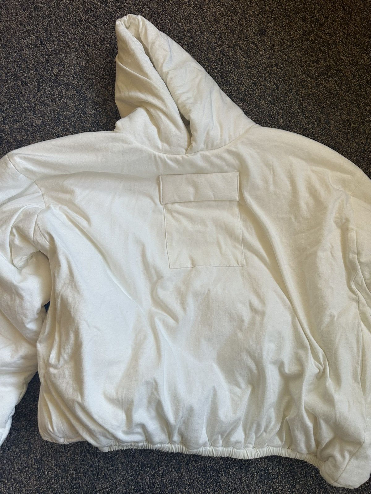Yeezy YEEZY SEASON X V1 Padded White Jersey Anorak Size US XL / EU 56 / 4 - 2 Thumbnail