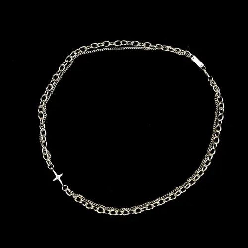 Jewelry Double Layer STAR Chain Size ONE SIZE - 2 Thumbnail
