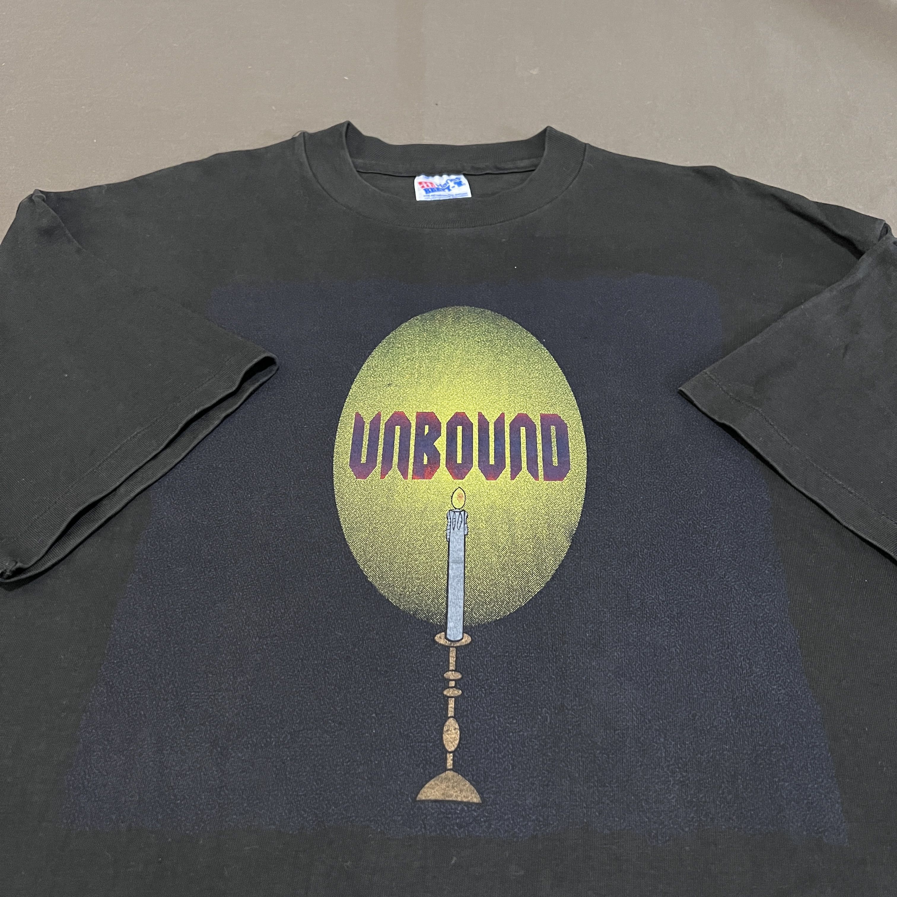 Vintage Vintage 90s Unbound Bible Holy God Jesus Promo Tee XL Size US XL / EU 56 / 4 - 1 Thumbnail
