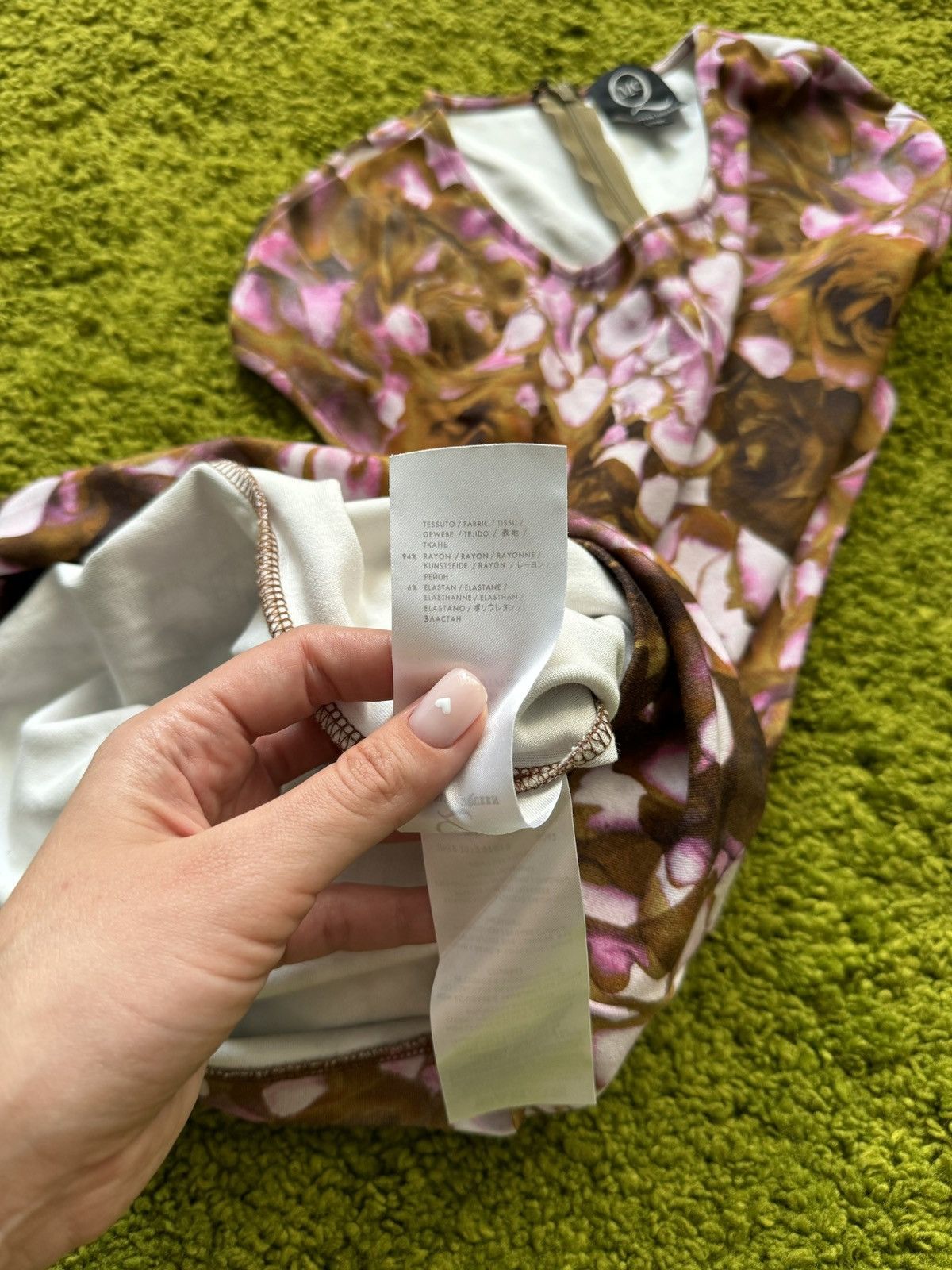 Alexander McQueen × Designer Alexander McQueen avant garde floral pattern dress Size S / US 4 / IT 40 - 7 Thumbnail