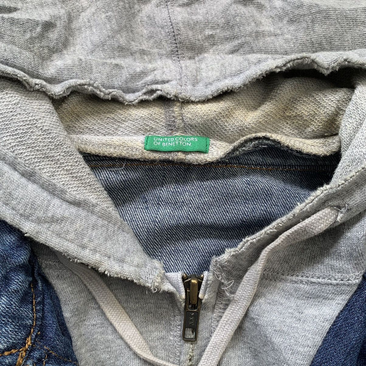 Carhartt Vintage Benetton Denim Hoodie Riding Jacket Size US XL / EU 56 / 4 - 6 Thumbnail