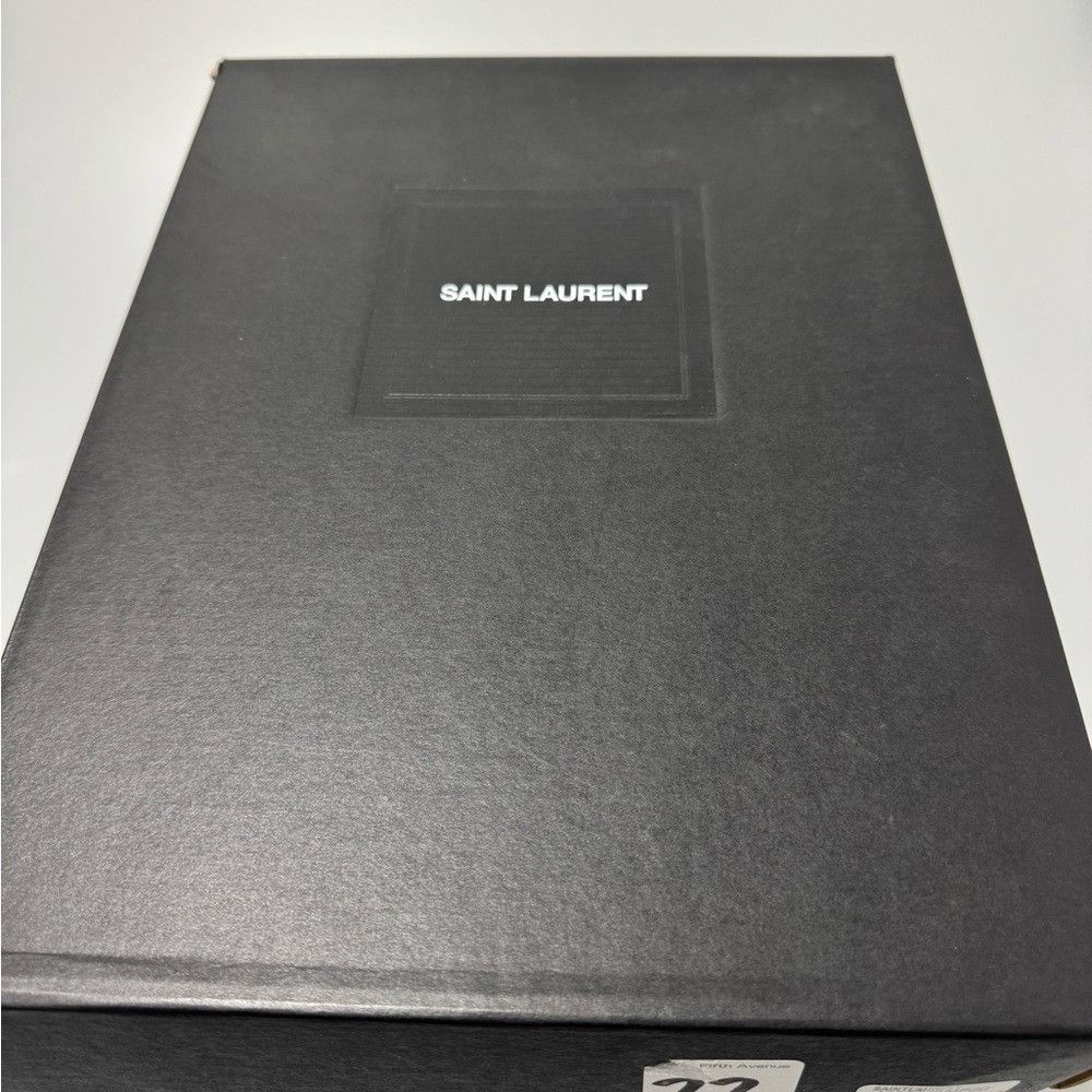 Saint Laurent Paris Saint Laurent Sl01 High Top Sneakers Black Red Men’s EU 40/U Size US 7 / EU 40 - 7 Thumbnail