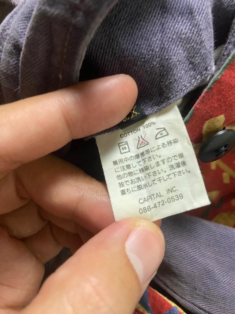 Kapital Kapital Japanese Brand Unique Patchwork Pants (185) Size US 35 - 8 Thumbnail