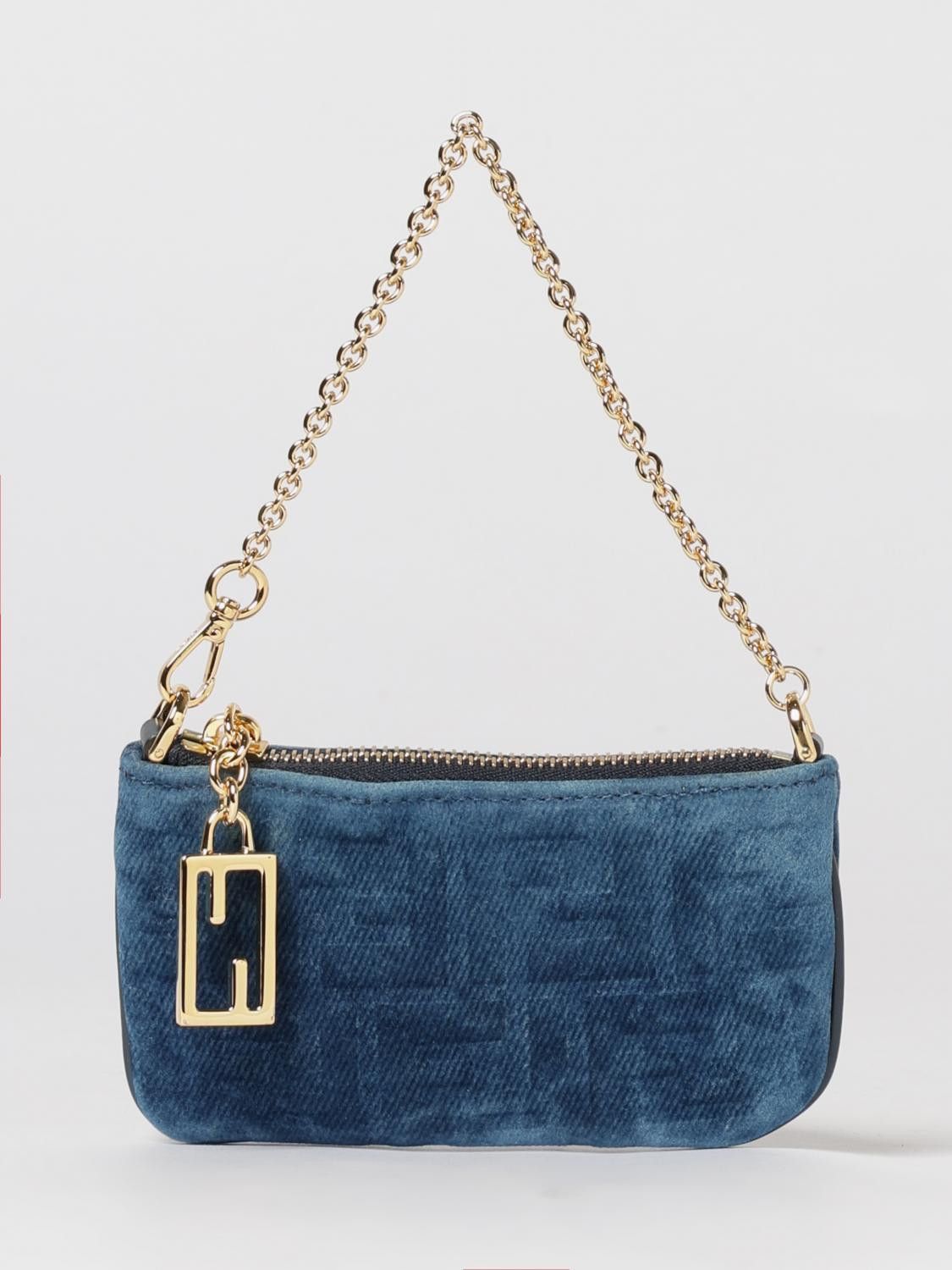 Fendi Fendi Mini Bag Woman Blue Size ONE SIZE - 1 Thumbnail