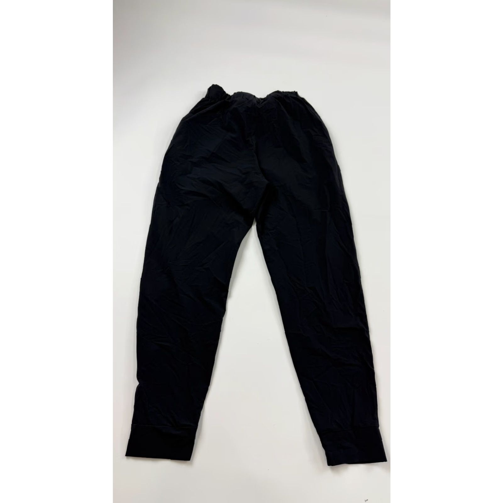 Nike Nike Pants Womens Small Black Track Dri Fit Windbreaker Elastic Waist Pull On Size 28" / US 6 / IT 42 - 2 Thumbnail