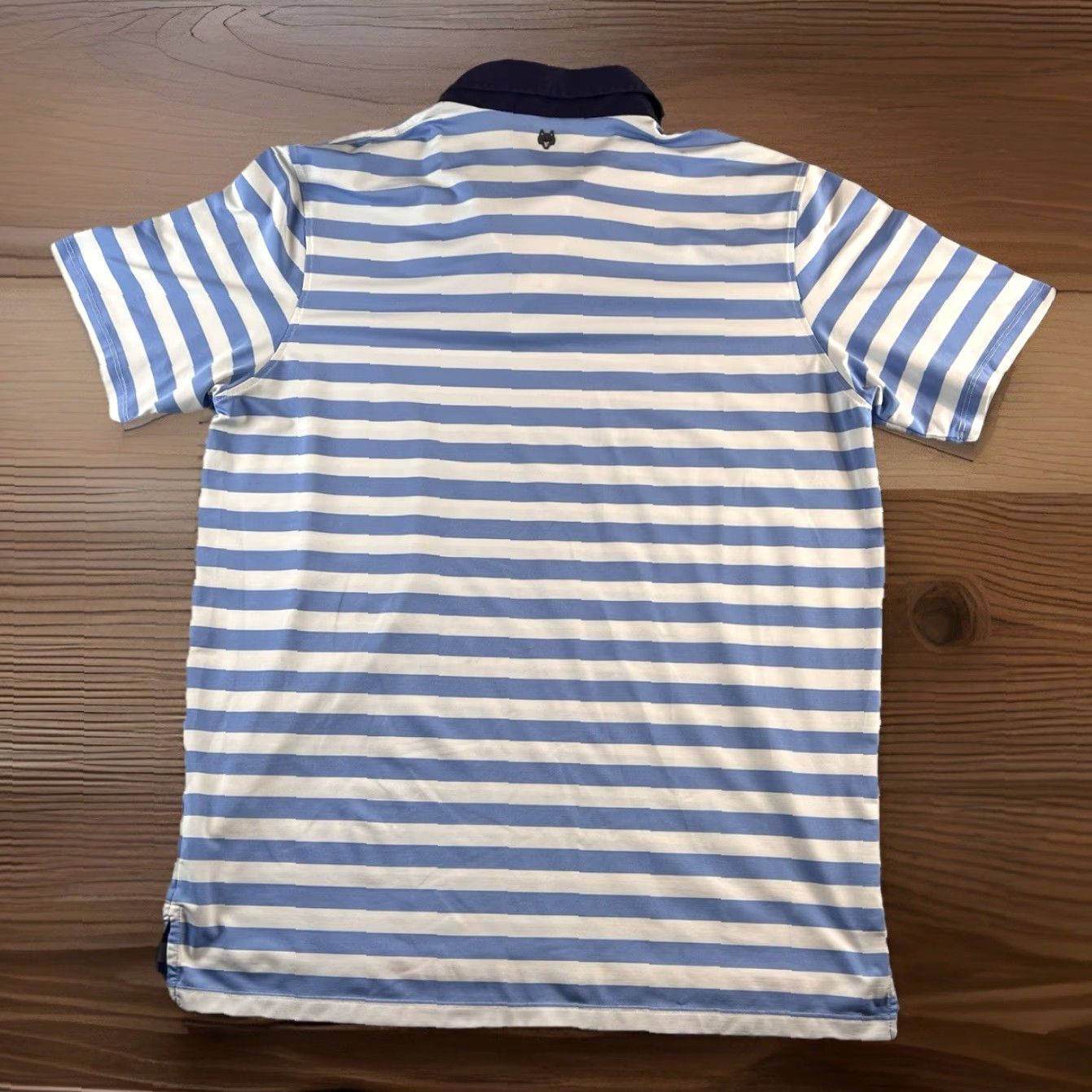 Vintage Greyson 1959 Polo Mens L Blue White Striped Preppy Golf Size US L / EU 52-54 / 3 - 3 Thumbnail