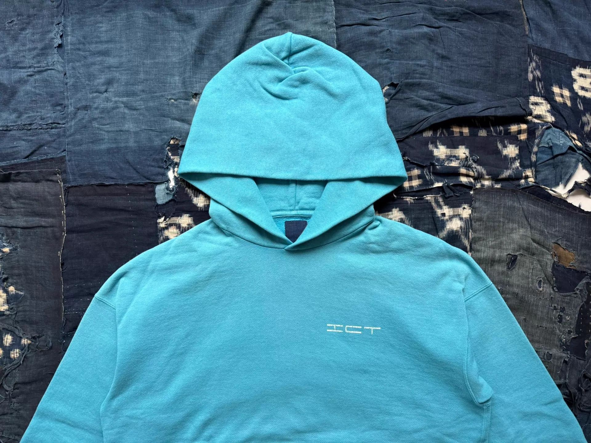 Visvim VISVIM 24AW ICT JUMBO SB DMGD HOODIE BLUE 4 Size US XL / EU 56 / 4 - 3 Thumbnail