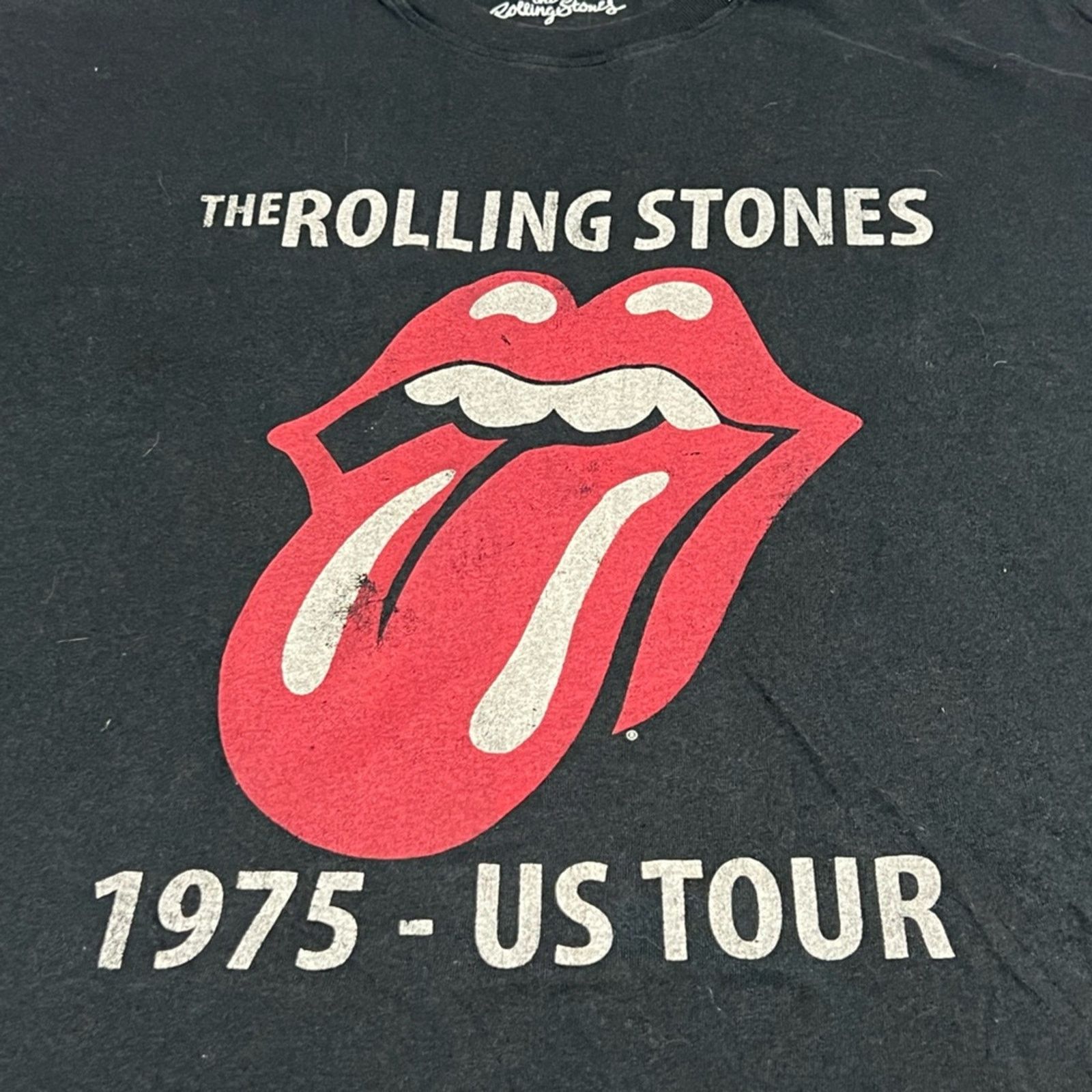 The Rolling Stones Rolling Stones Distressed Crew Neck T-shirt Sz XL Women’s Size XL / US 12-14 / IT 48-50 - 2 Thumbnail