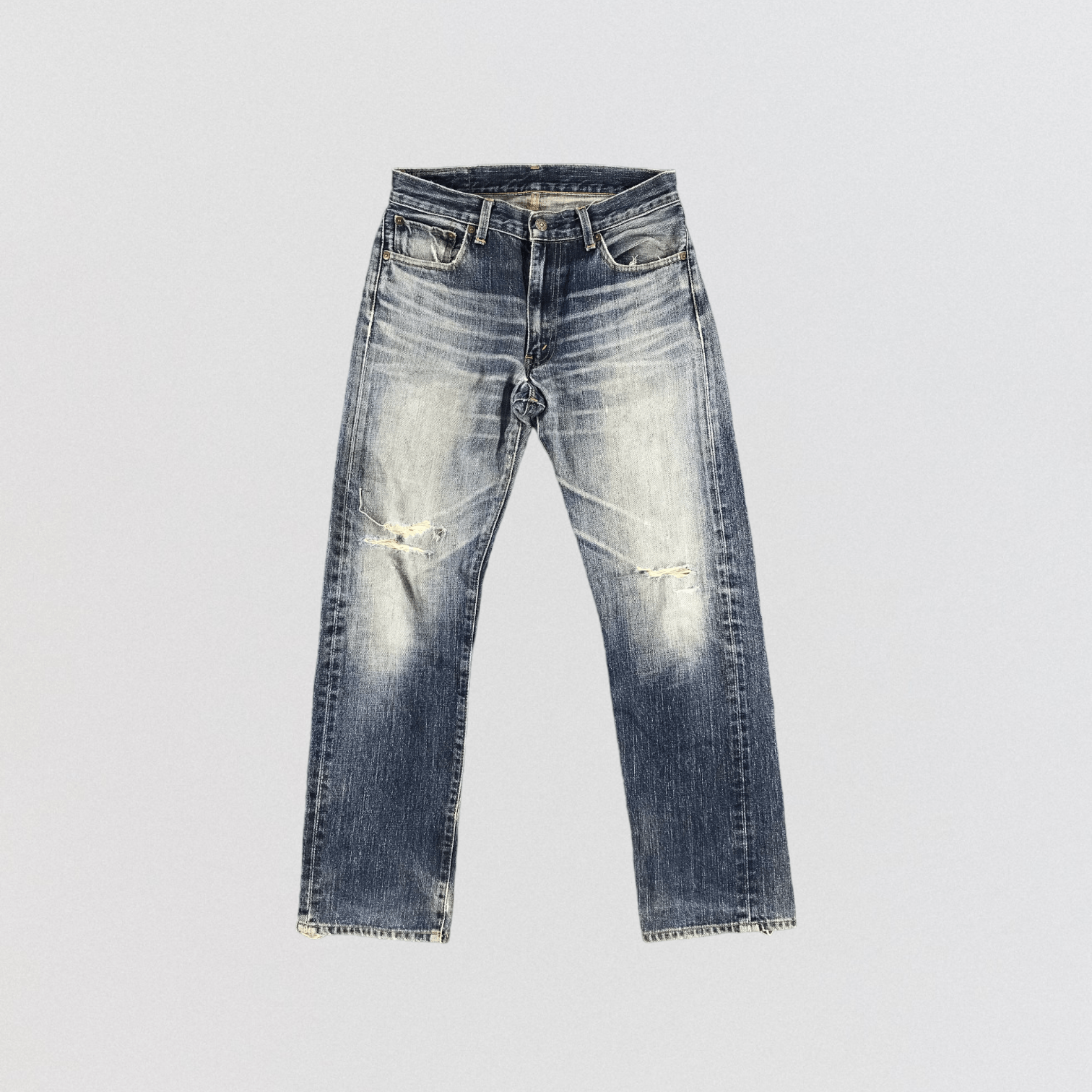 Levi's × Vintage Vintage 90s Levis 505 Red Loop Jeans-JM1934 Size US 31 - 1 Thumbnail