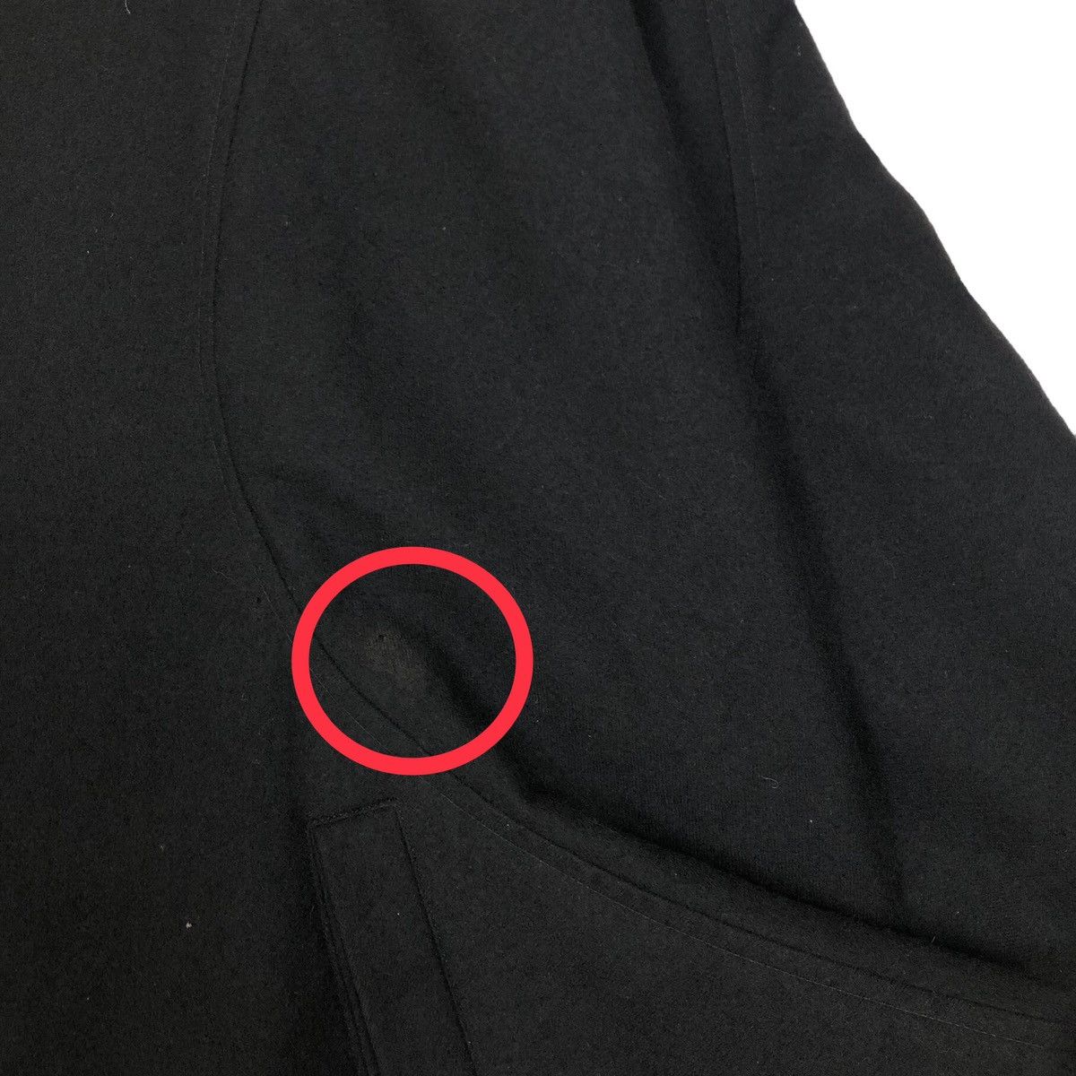 Comme des Garcons Vintage Comme Des Garcons 1991 A/W Runway Dolman Sleeve Coat Size M / US 6-8 / IT 42-44 - 14 Thumbnail