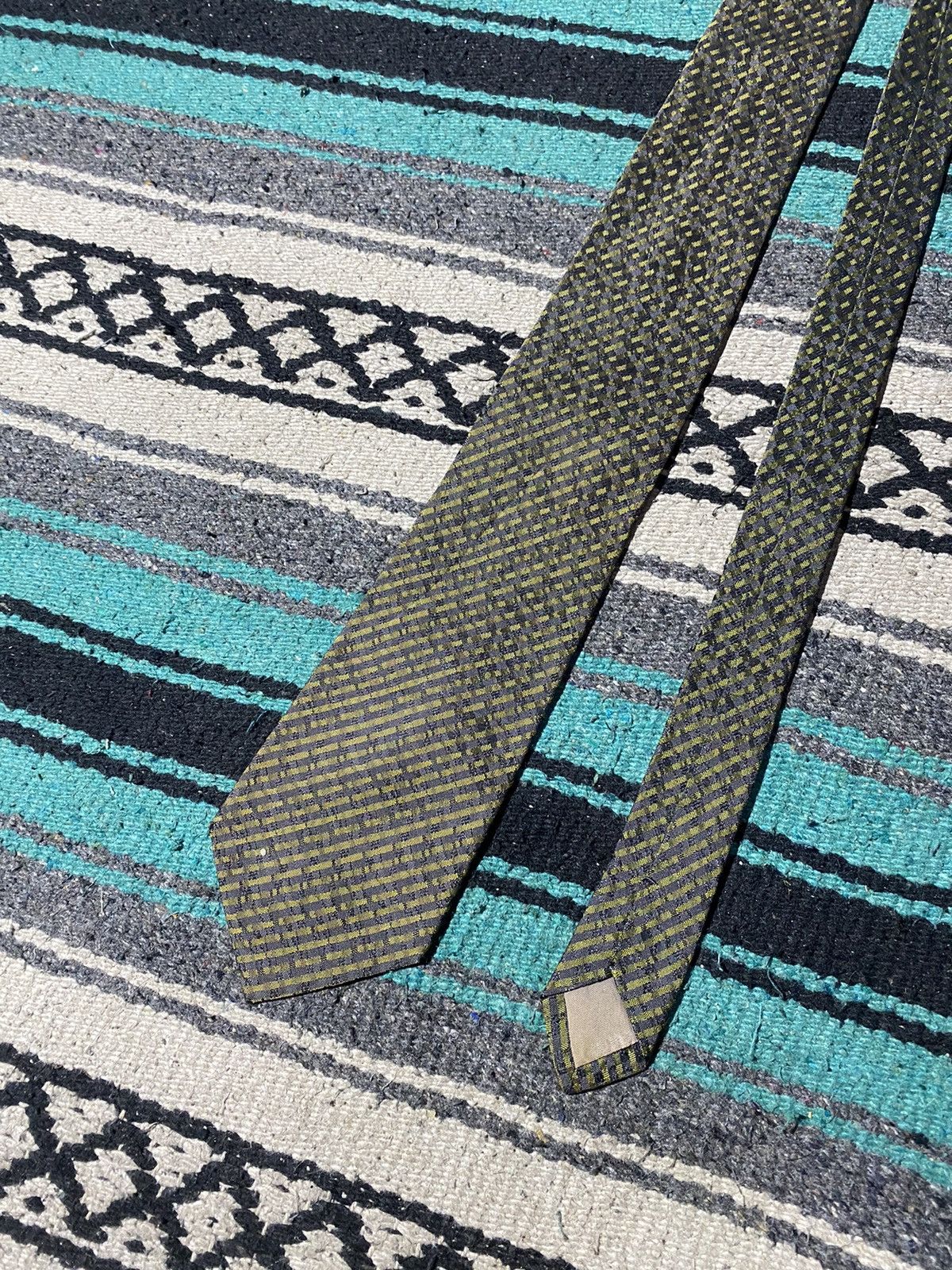 Issey Miyake Issey Miyake Pattern Tie Size ONE SIZE - 5 Thumbnail