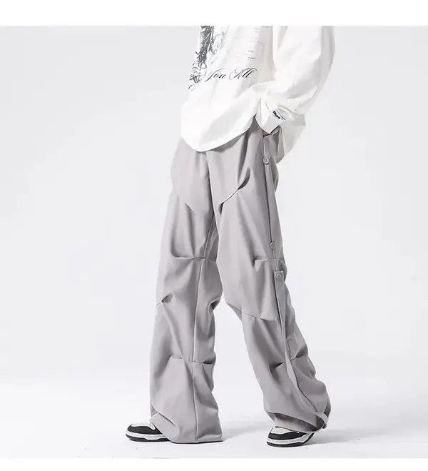 VIBE Trousers casual loose pants streetwear y2k Size US 34 / EU 50 - 3 Thumbnail
