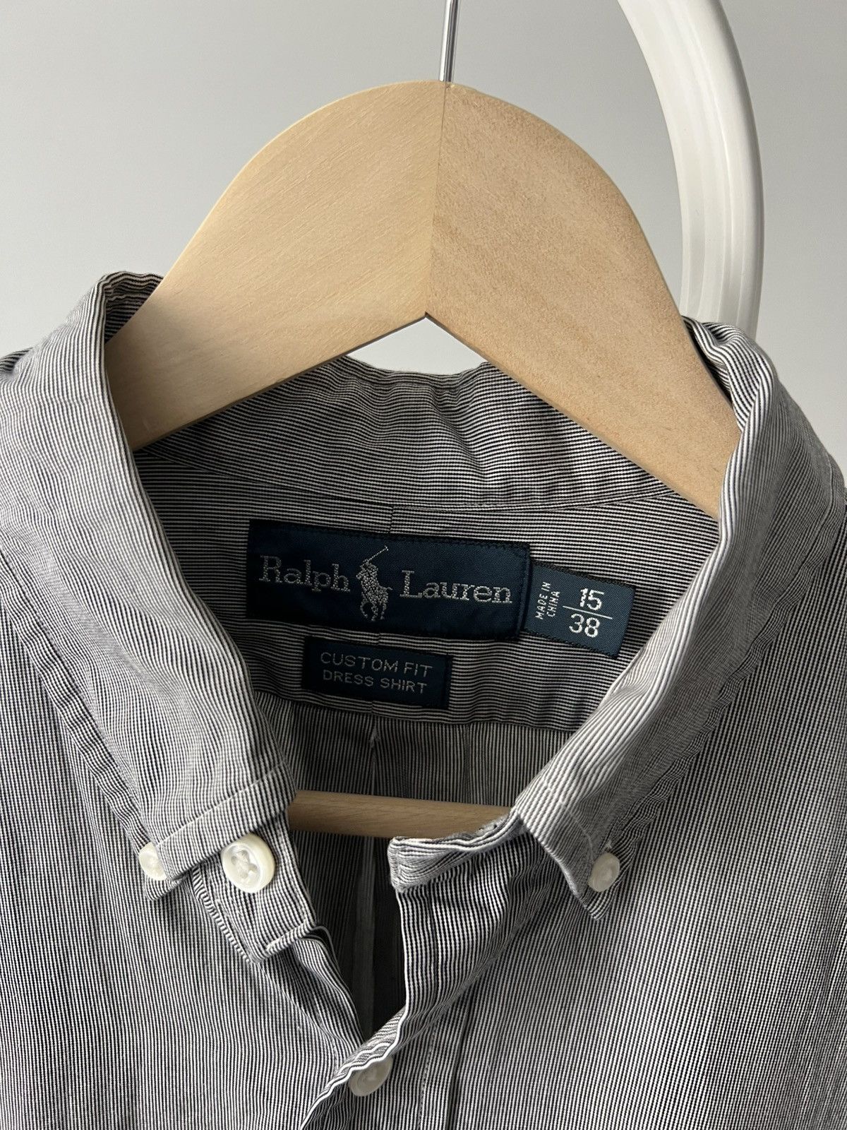 Polo Ralph Lauren Polo Ralph Lauren Shirt Mens Button Gray Size US M / EU 48-50 / 2 - 6 Thumbnail