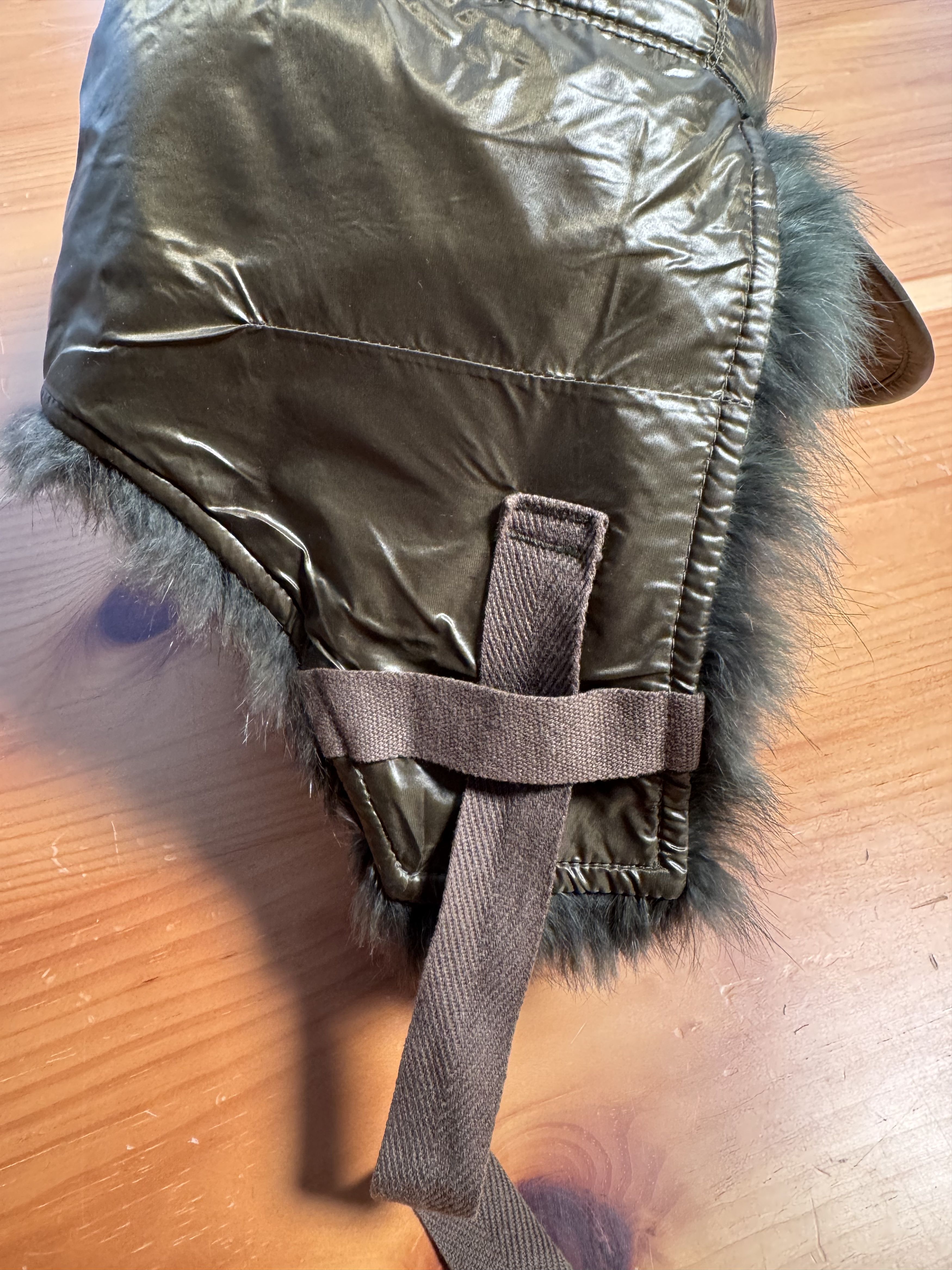 Takahiromiyashita The Soloist. Runway Takahiromiyashita The Soloist Ear flap brim fur hat Size ONE SIZE - 3 Thumbnail
