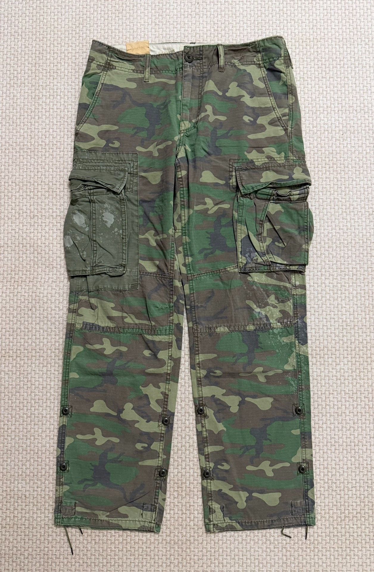 Denim & Supply Ralph Lauren Ralph Lauren Denim Supply Camo Cargo Pants Size US 32 / EU 48 - 1 Thumbnail