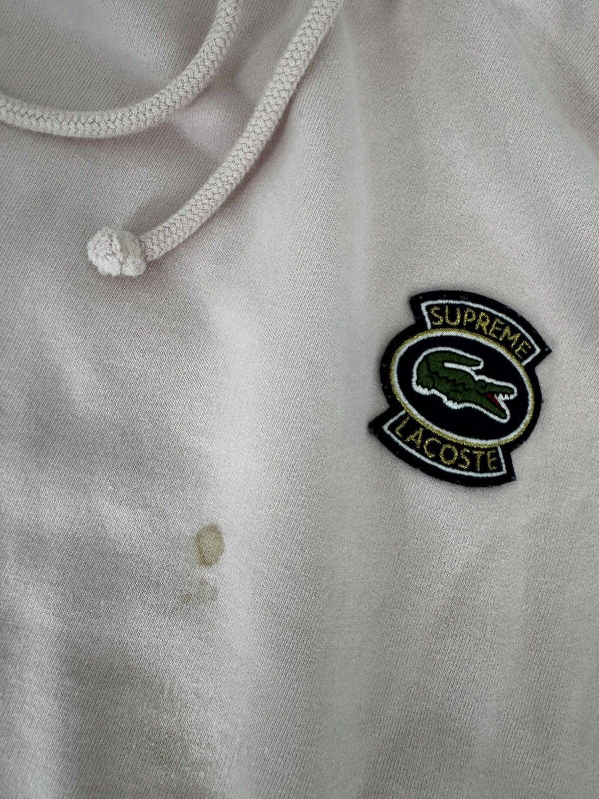 Lacoste × Supreme Supreme x Lacoste Pink Hoodie Size US L / EU 52-54 / 3 - 2 Thumbnail
