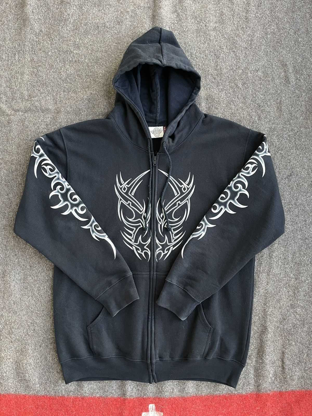Other Rock Eagle Trible Y2K Zip Hoodie Size US L / EU 52-54 / 3 - 4 Thumbnail